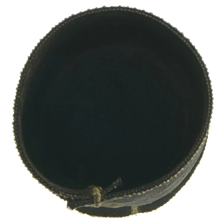 Rund kurv, 12 cm, sort (str. 12 cm)