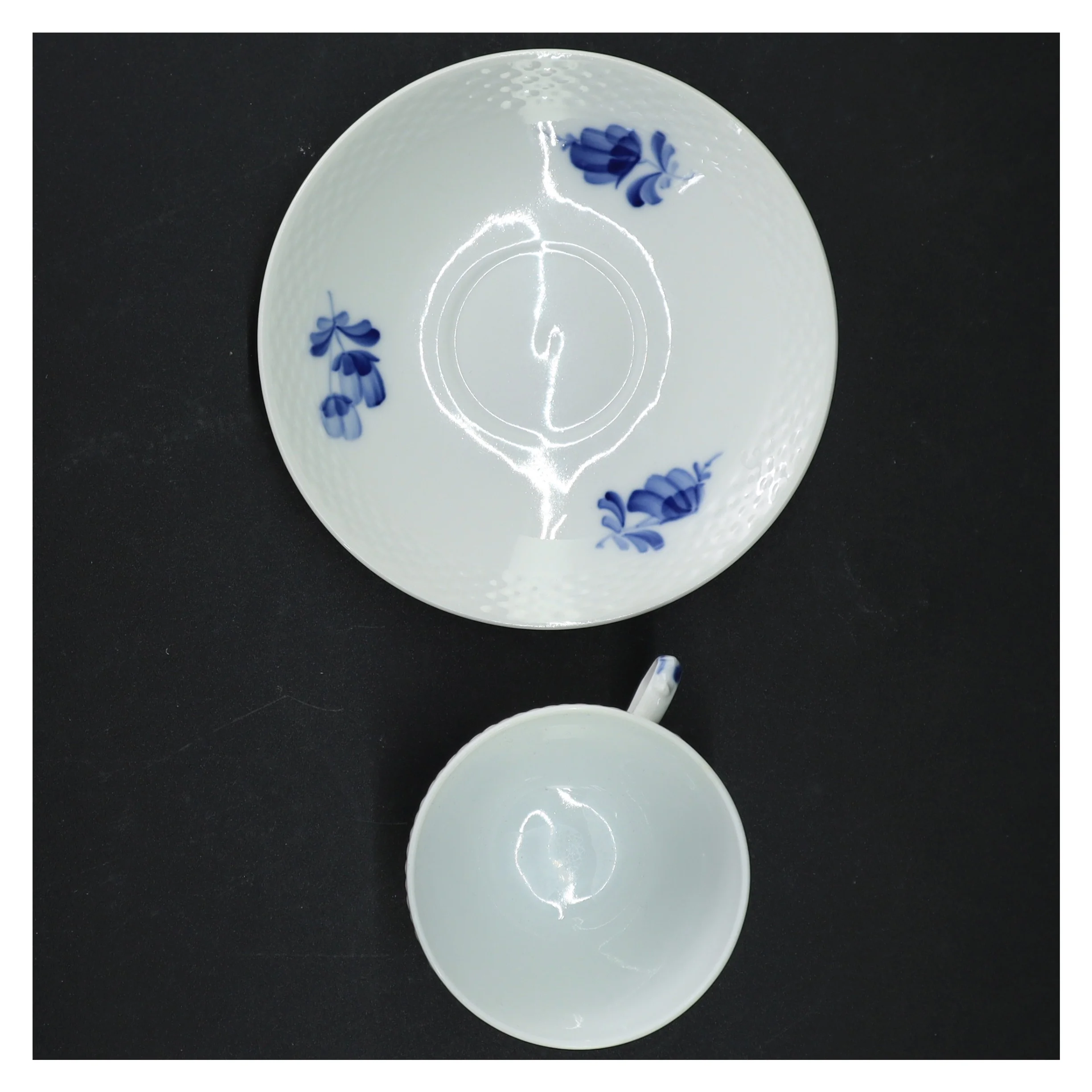 Royal Copenhagen kaffekopper og underkopper fra Royal Copenhagen (str. Ø 14 cm 7 cm)