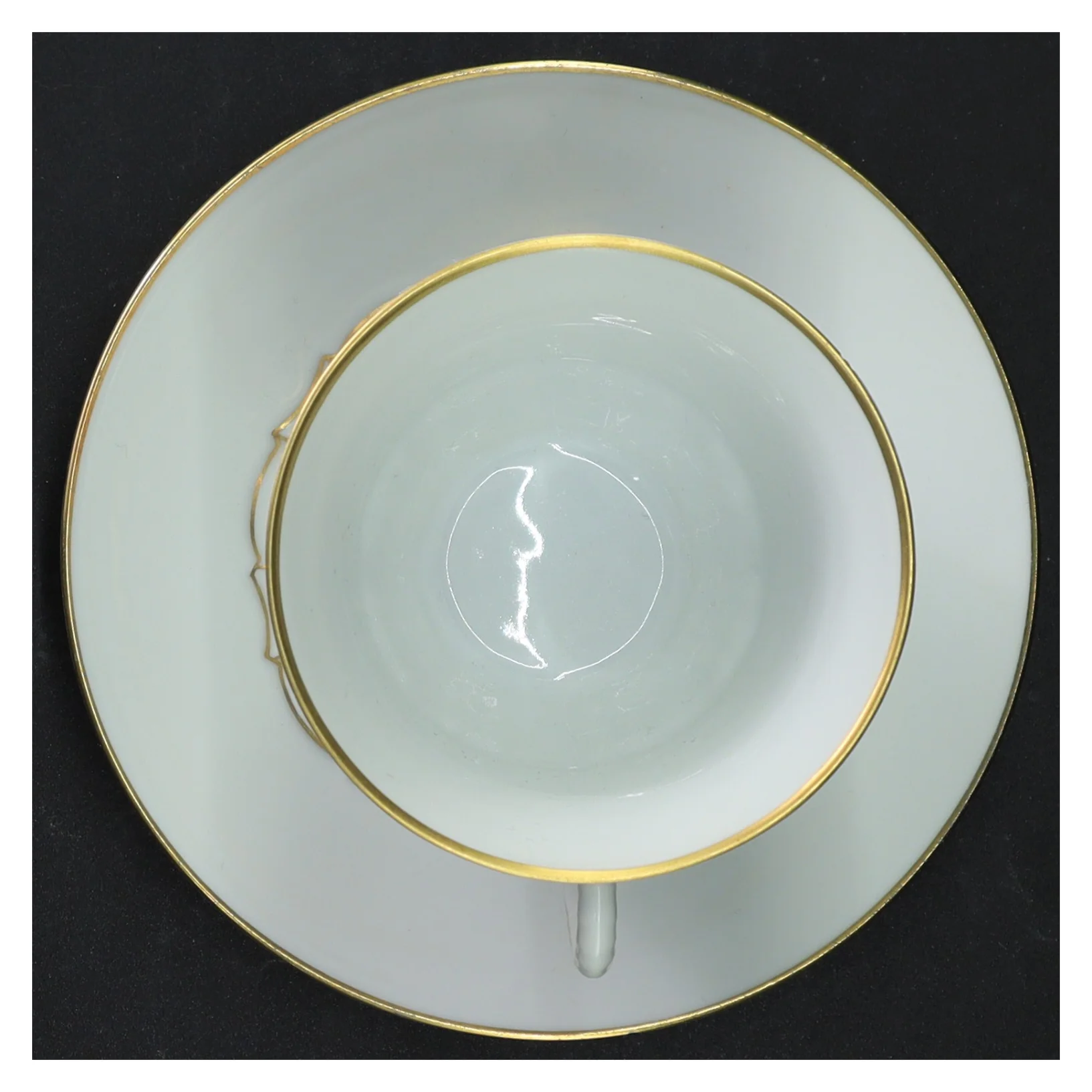 Porcelænskop med underkop fra B&G (str. Ø 16 cm 9 cm)