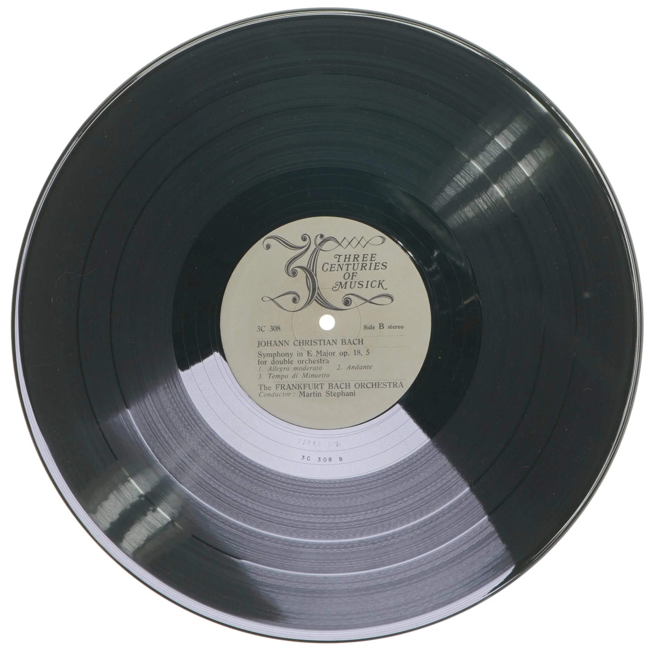 Bach dobbeltkoncert vinylplade