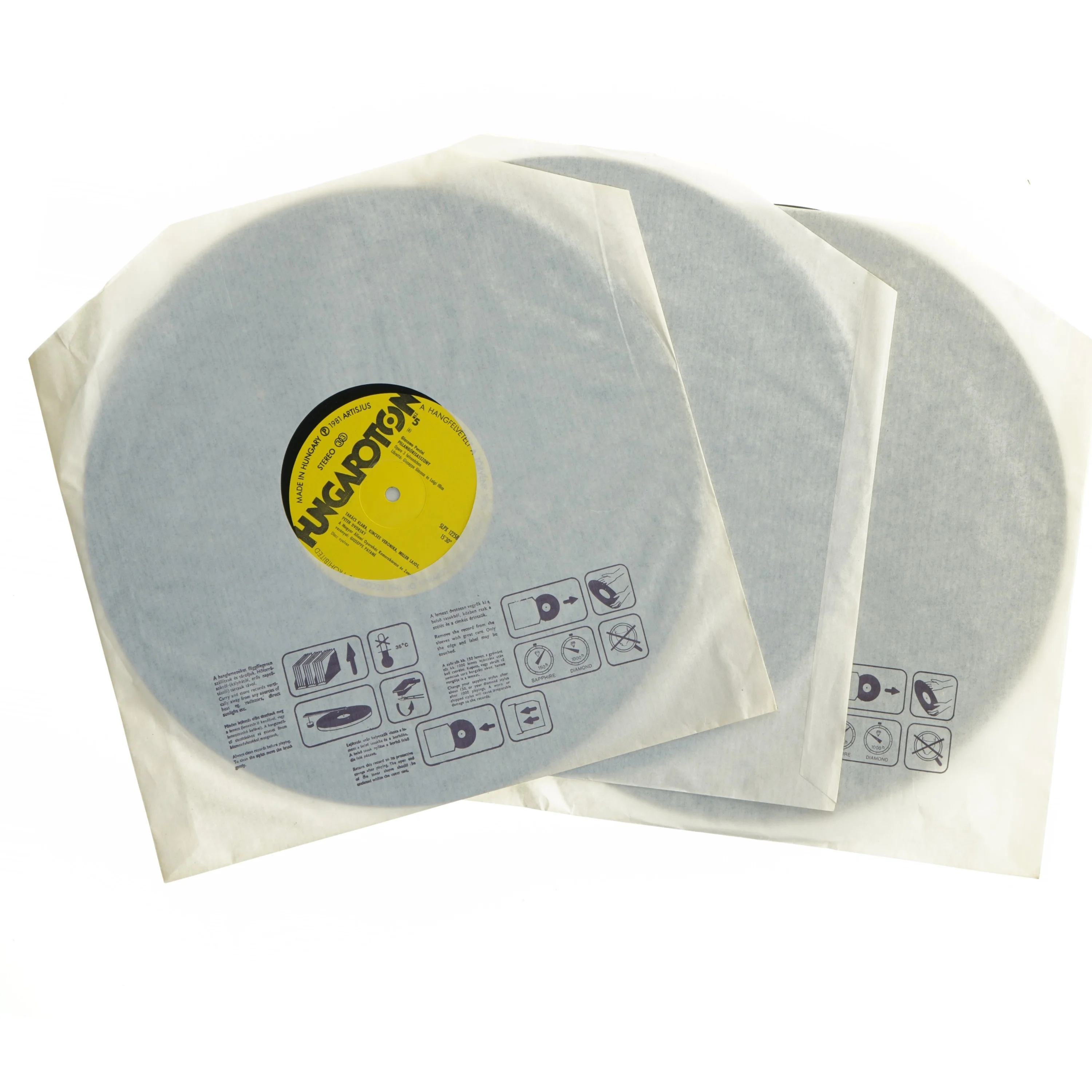 Puccini Madama Butterfly LP box fra Hungaroton