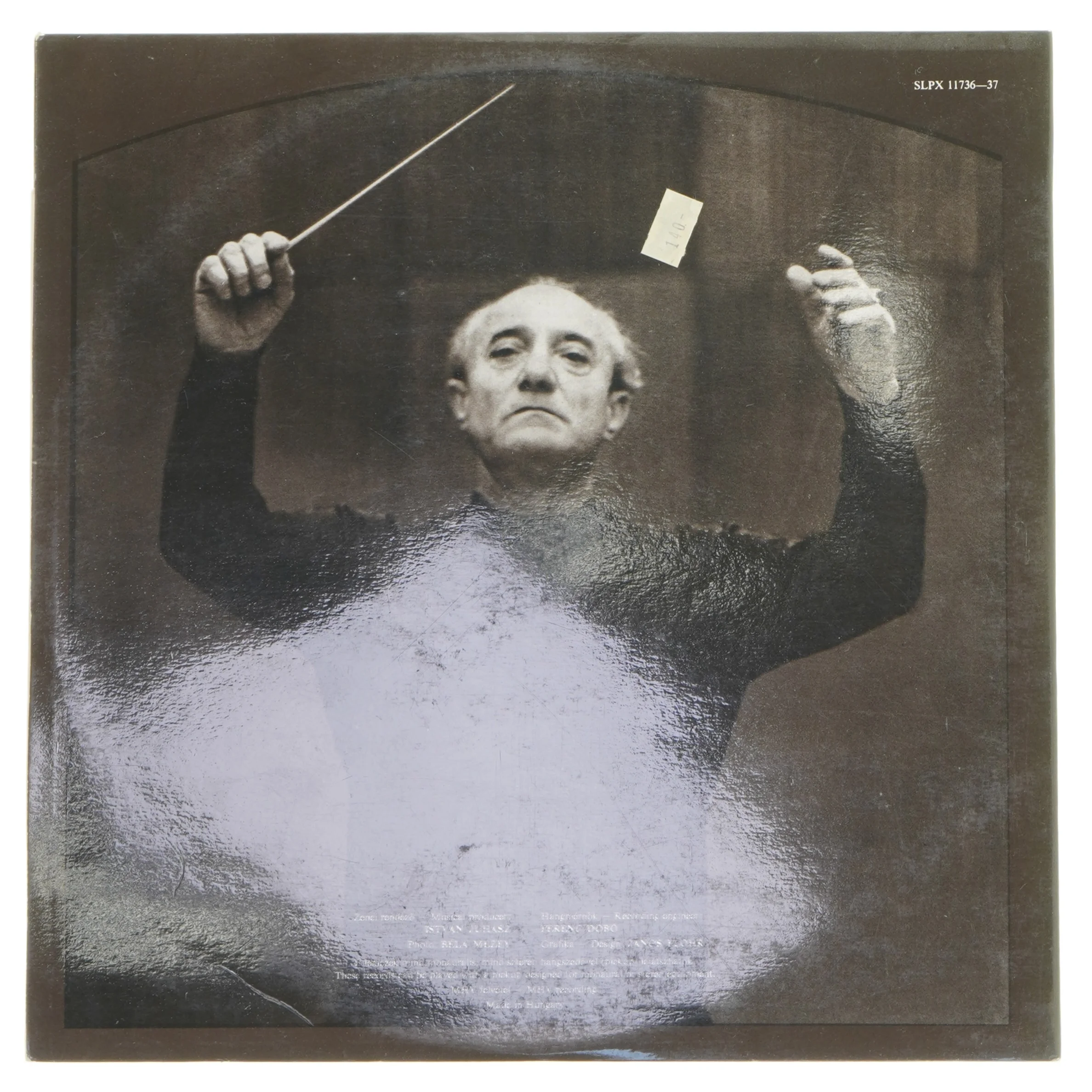 Beethoven's Symphony No. 9 LP fra Hungaroton