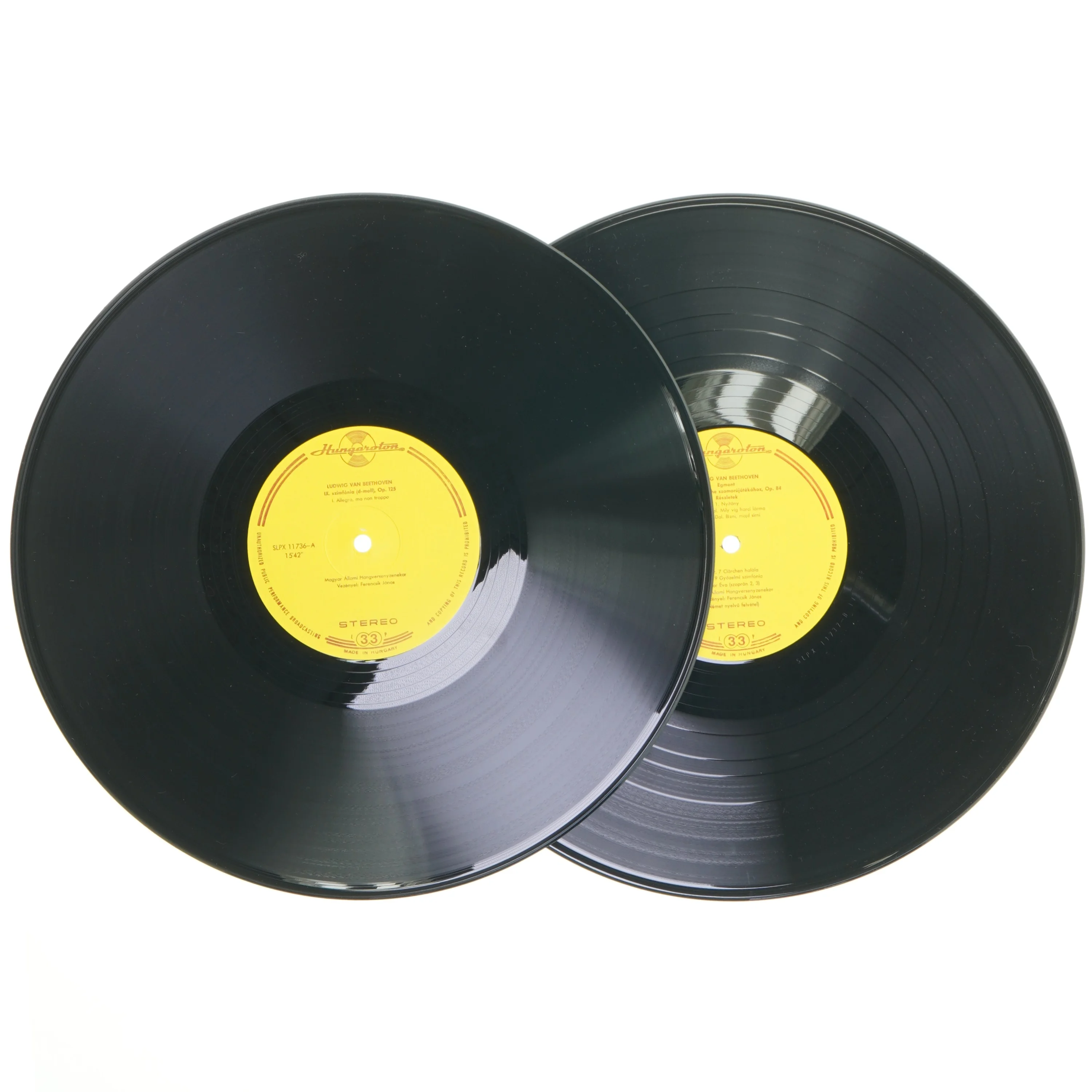 Beethoven's Symphony No. 9 LP fra Hungaroton