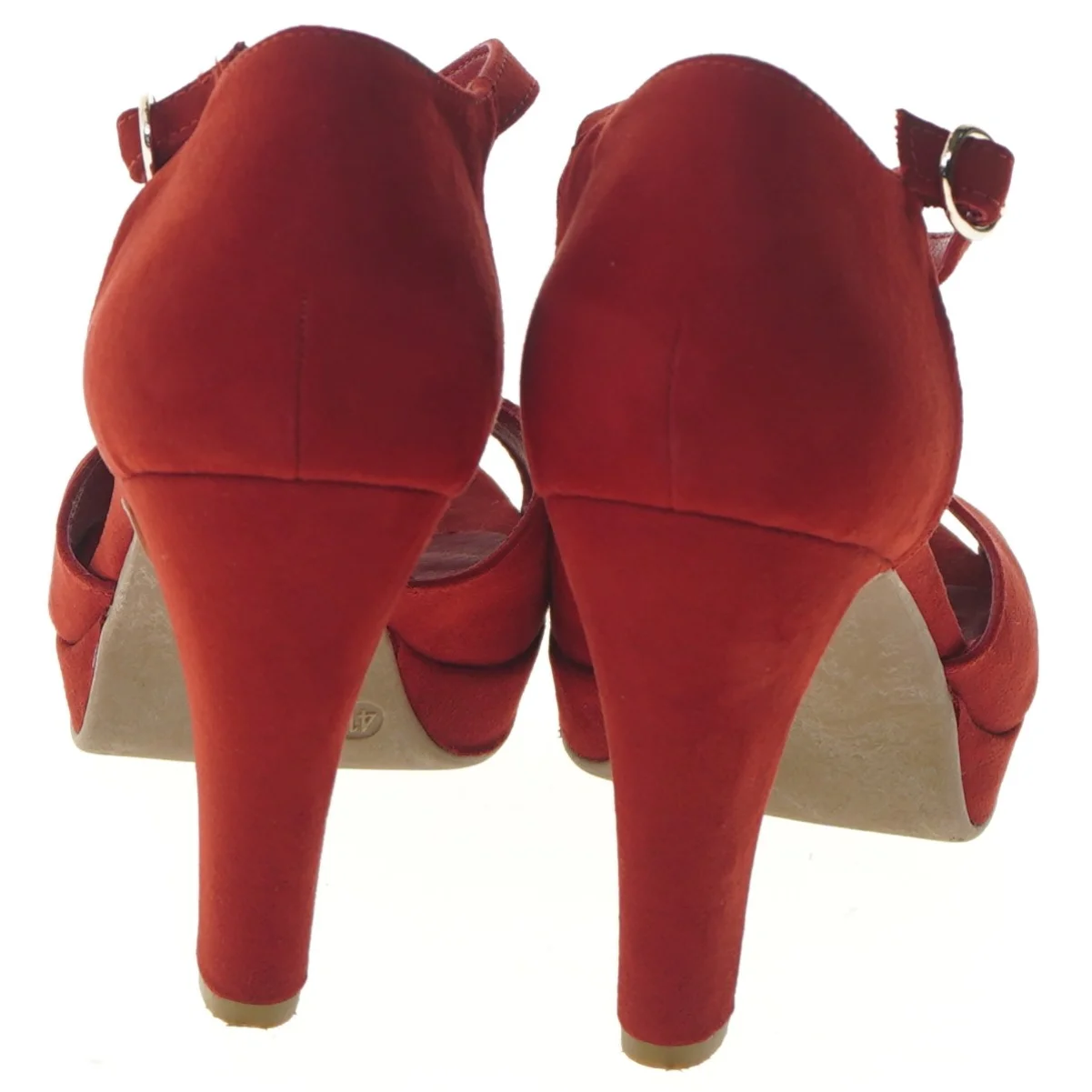 Røde højhælede sandaler fra Graceland (str. 41 )