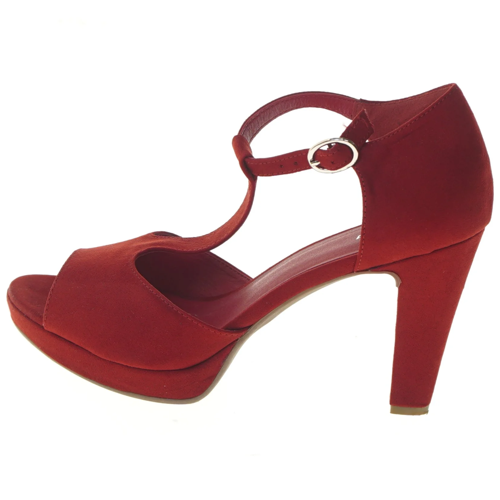 Røde højhælede sandaler fra Graceland (str. 41 )