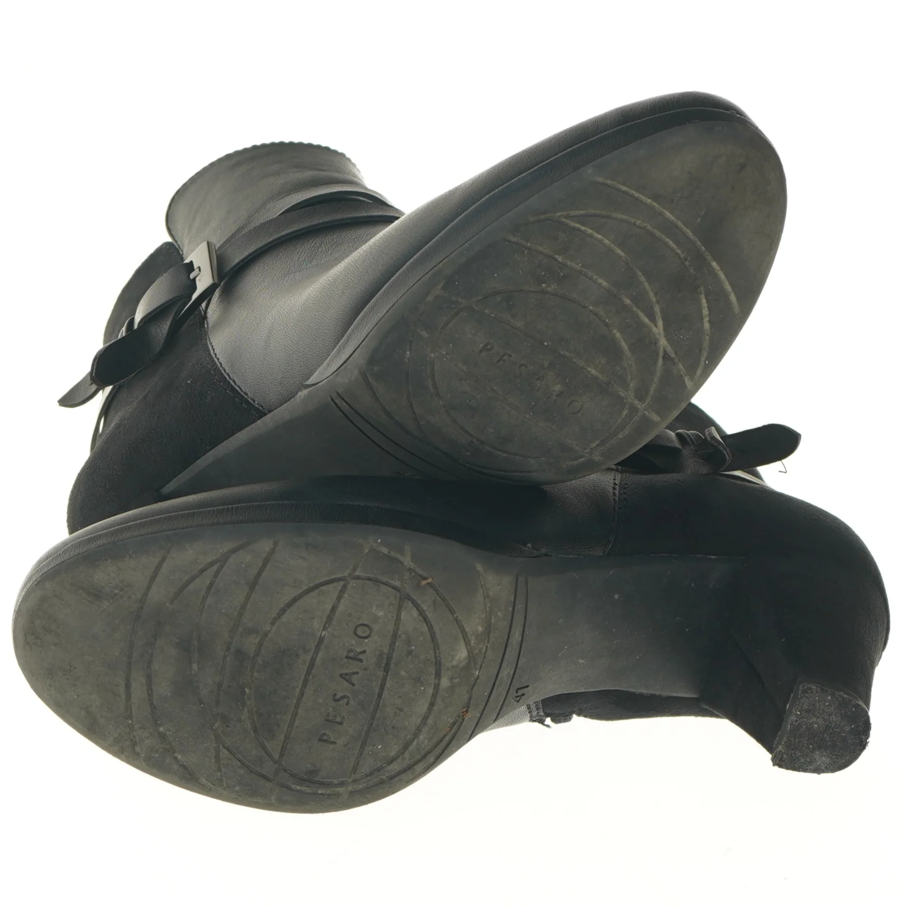 Sort ankelstøvler med hæl fra Graceland (str. 41 )