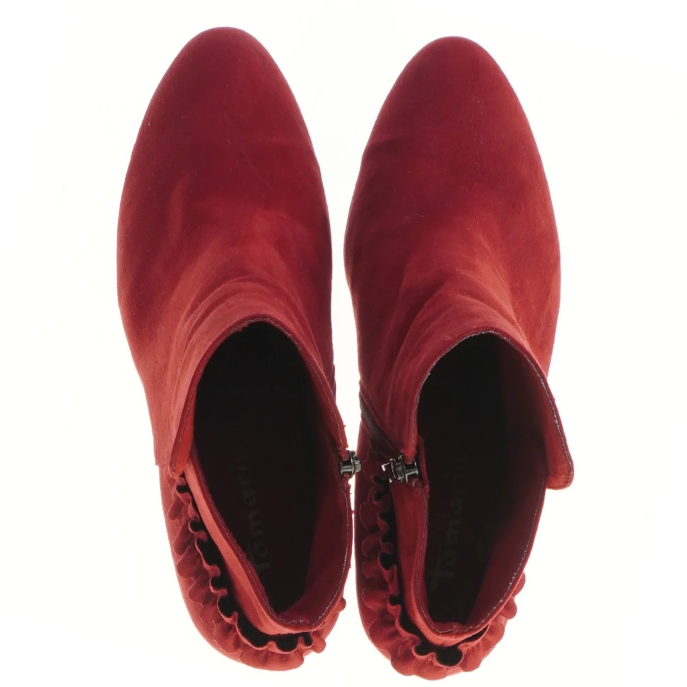 Røde ankelstøvler fra Tamaris (str. 41 )