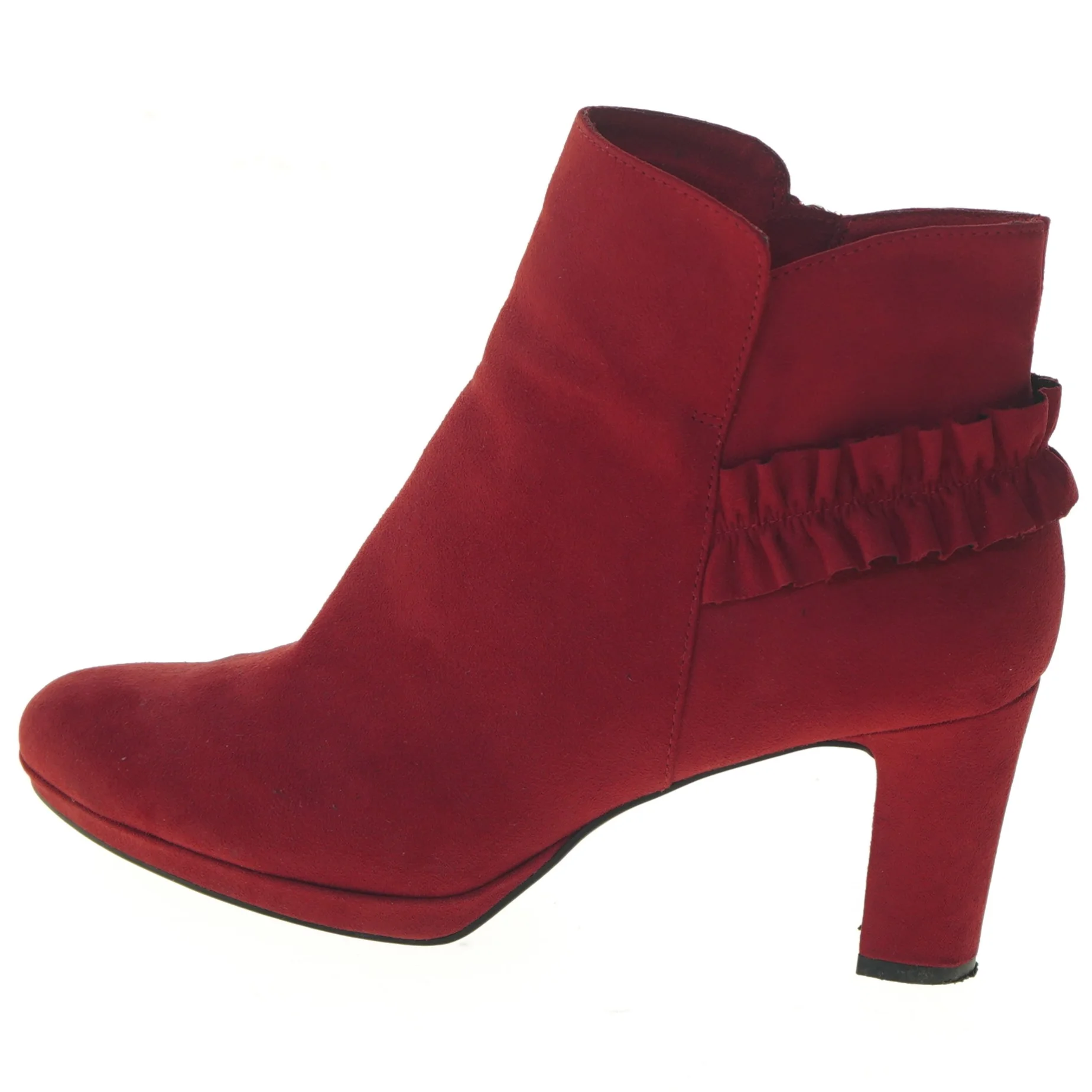 Røde ankelstøvler fra Tamaris (str. 41 )