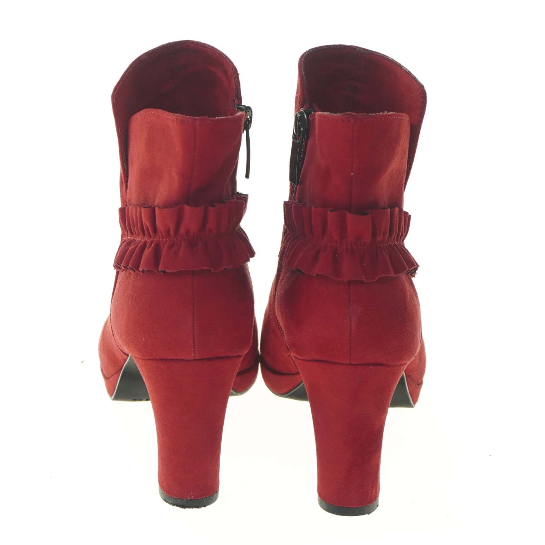 Røde ankelstøvler fra Tamaris (str. 41 )