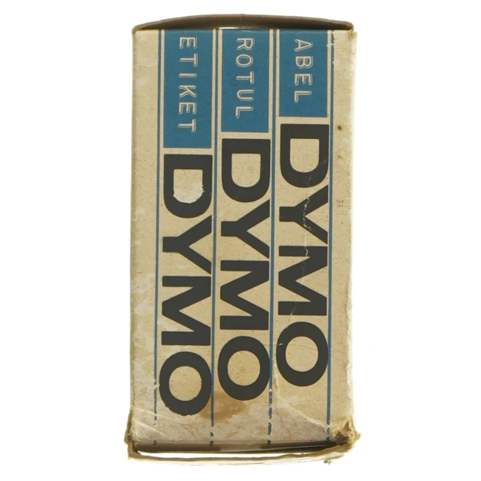 Vintage Dymo Prægemaskine Tape fra Dymo (str. 8 stykker)