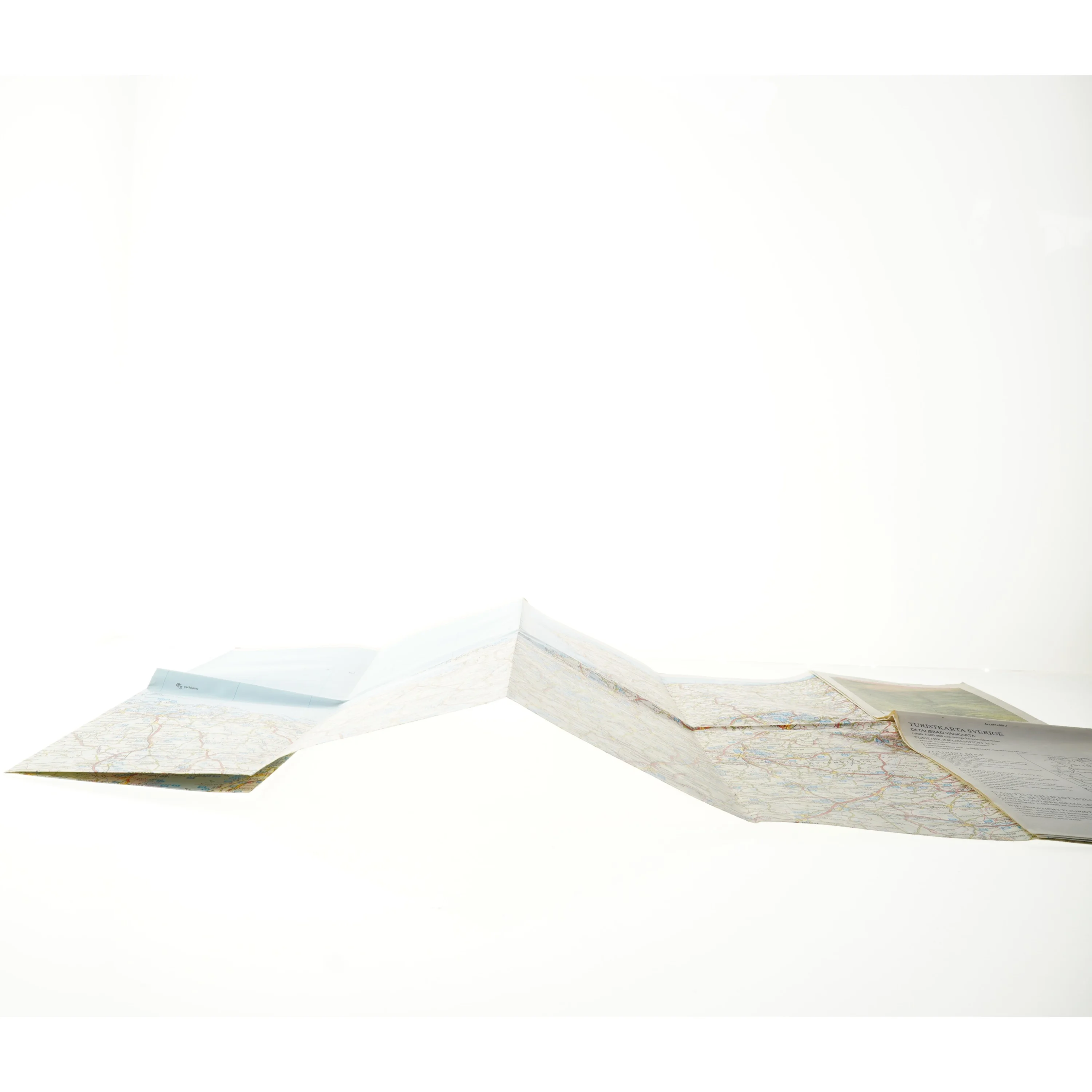 Landkort over Sverige