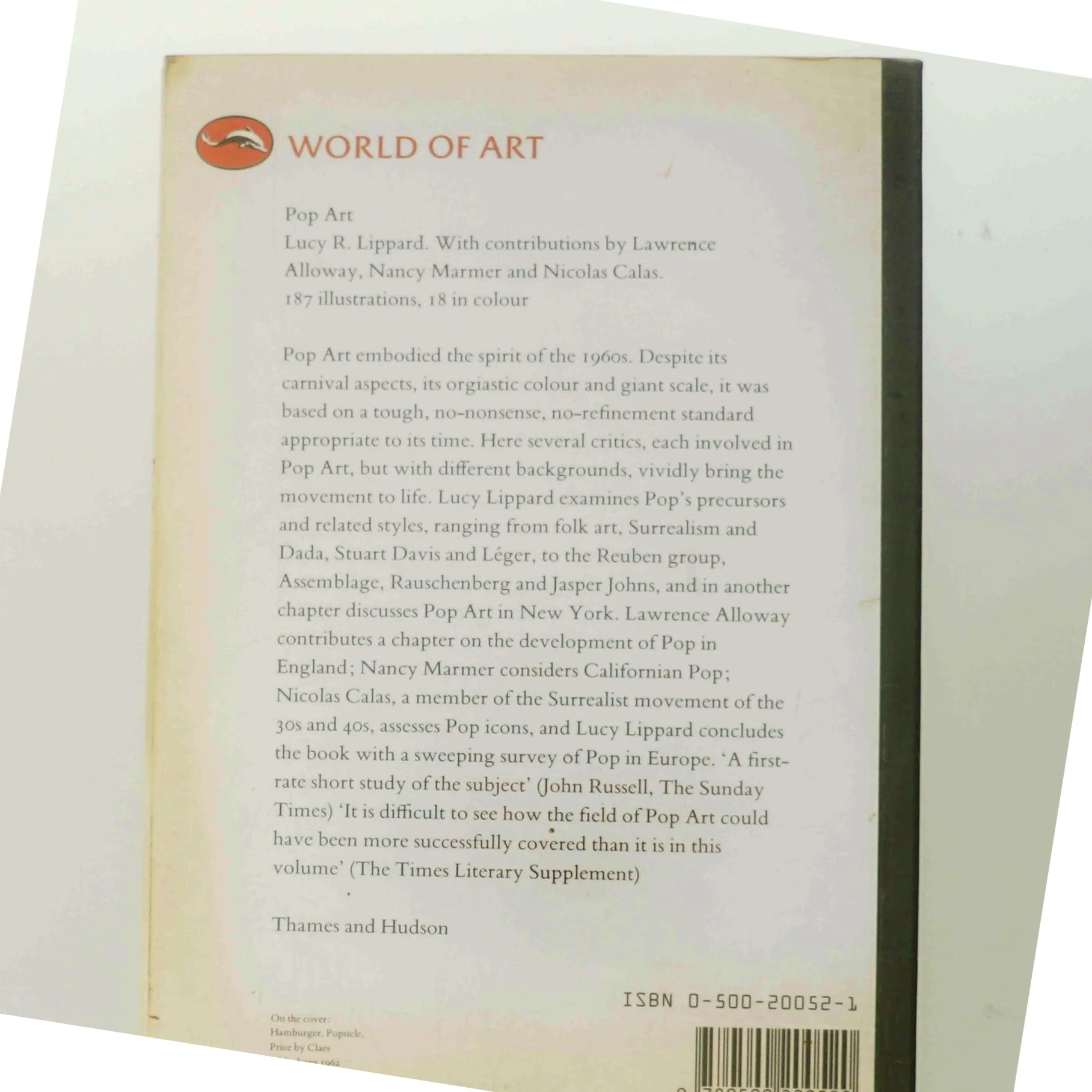 Pop art af Lucy R. Lippard (Bog)