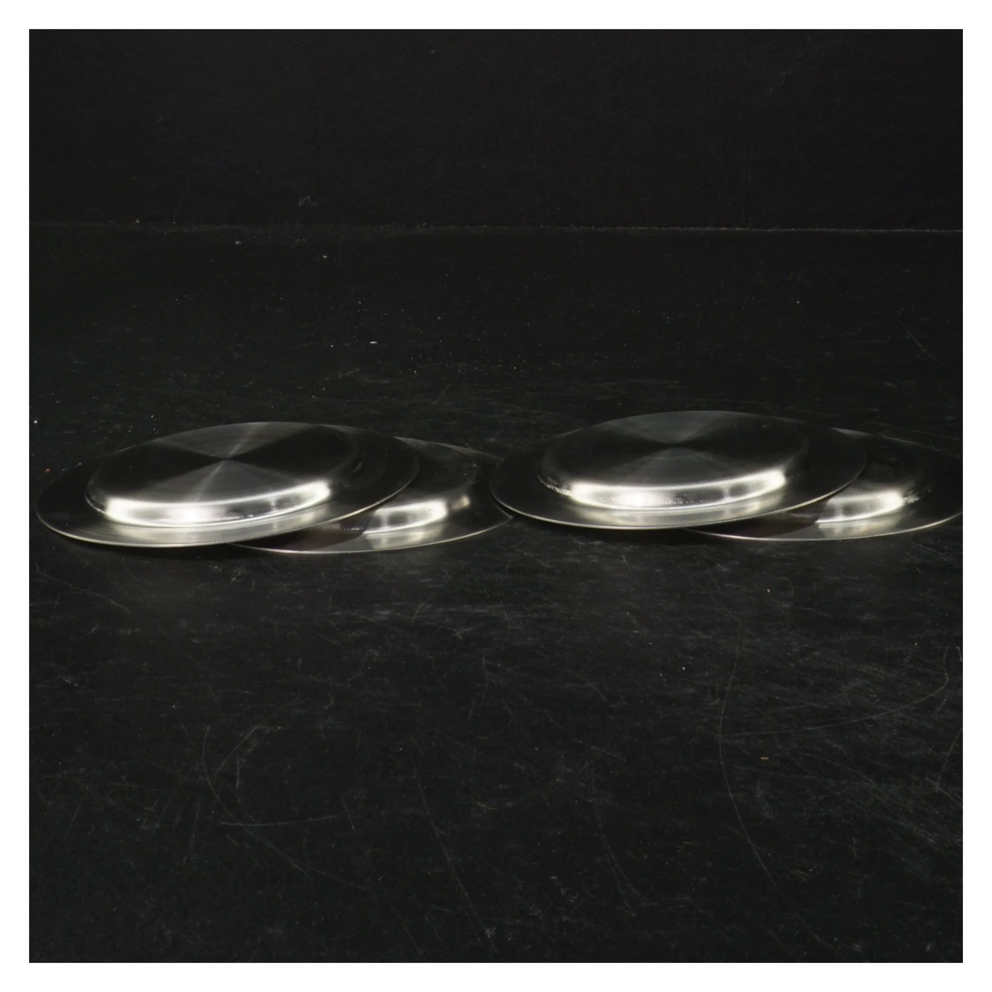 Rustfrit stål bakker (str. Ø. 11 cm)