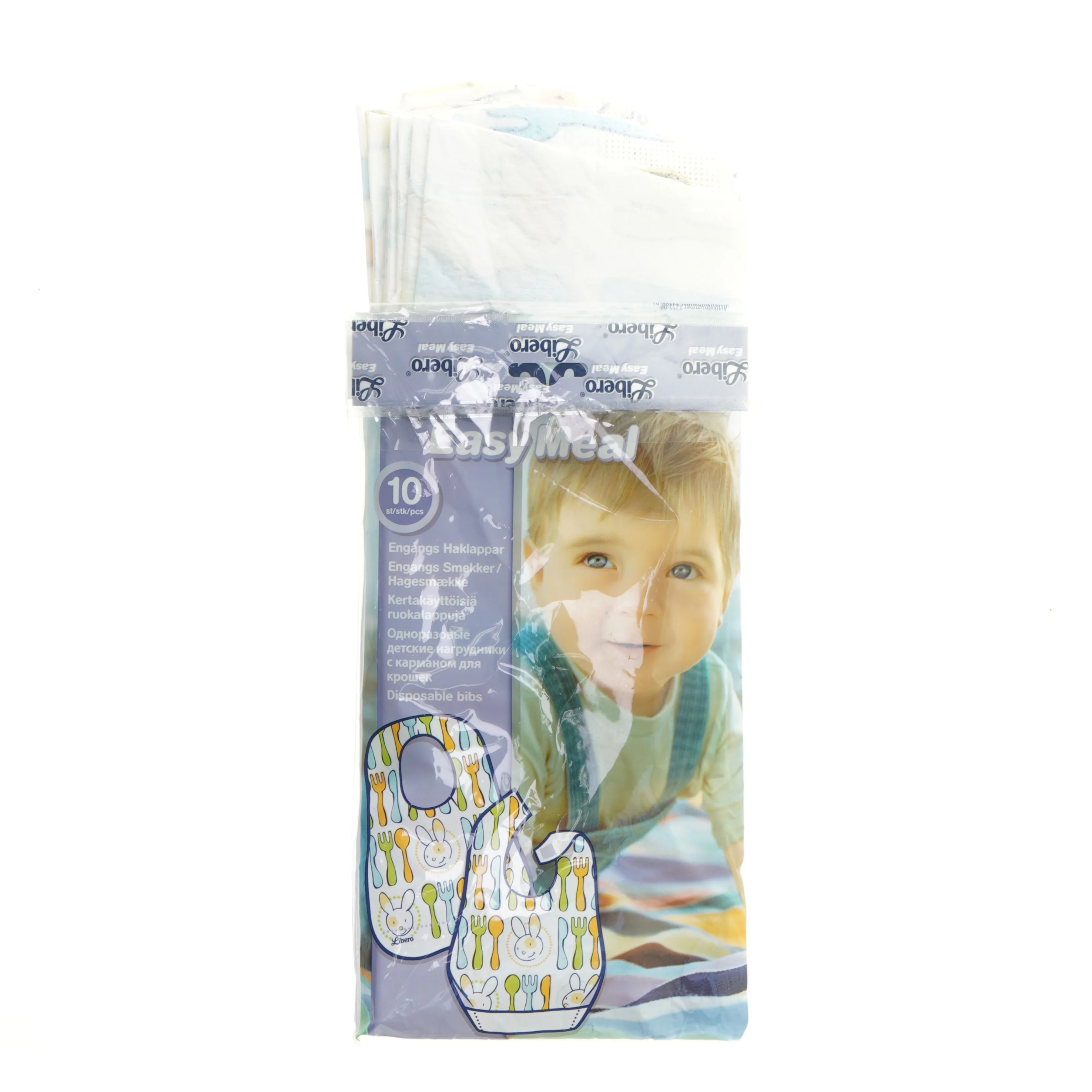Engangssmækker til børn 10 stk fra Libero (str. 10 stk cm)