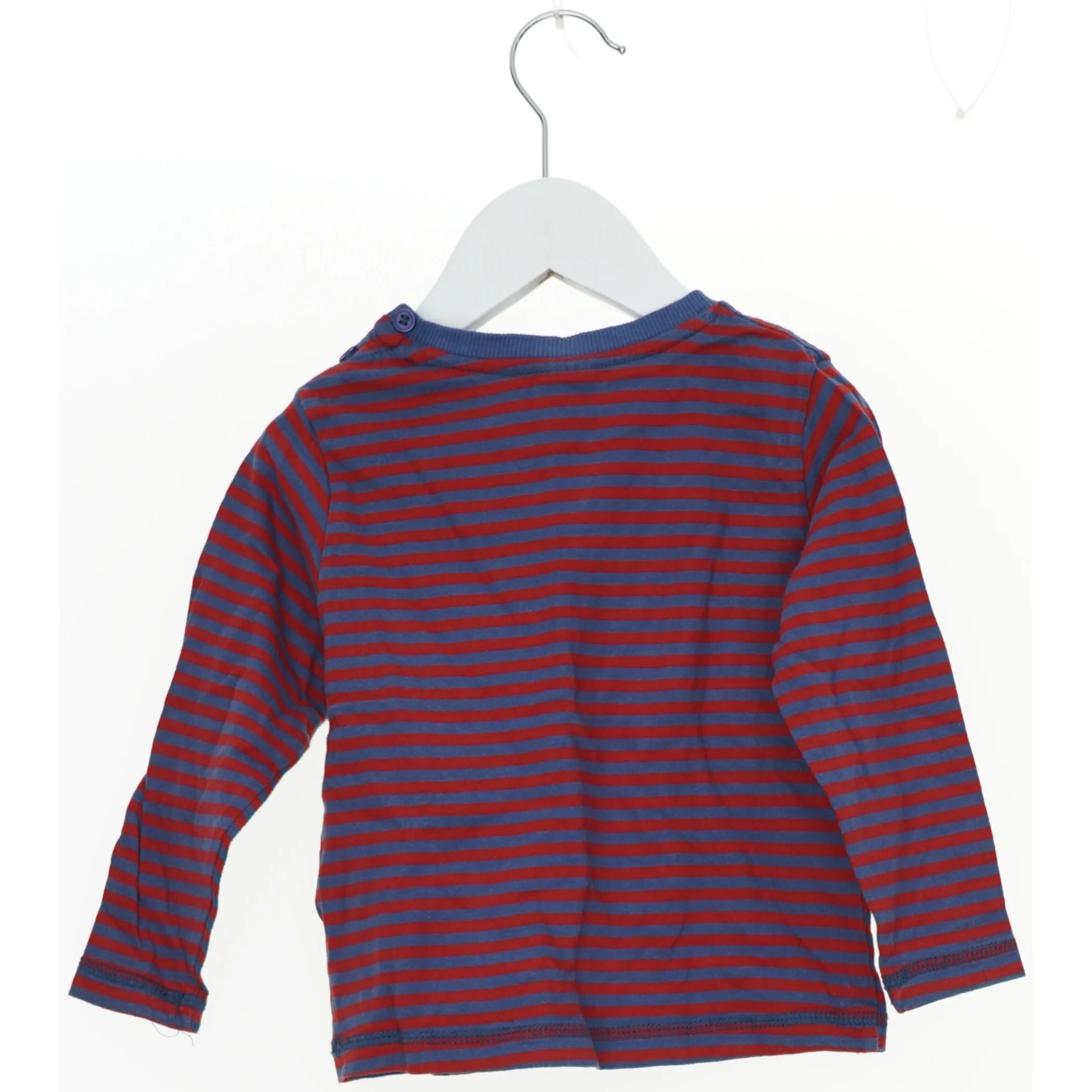 Langærmet bluse med striber fra Friends (str. 86)