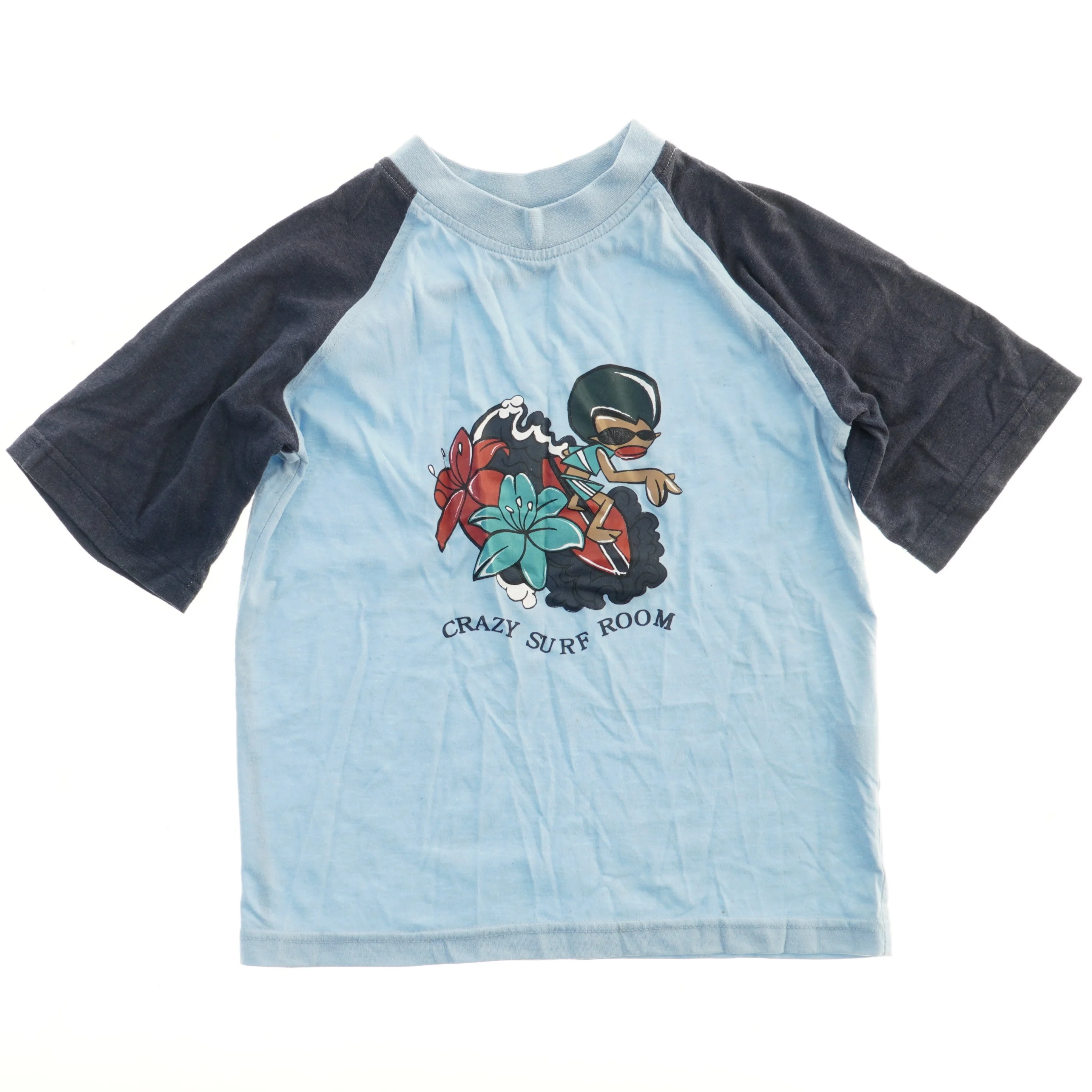 Kortærmet T-shirt med print fra Just For You (str. 116)