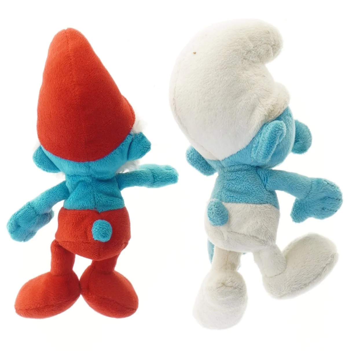 To Smølf tøjdyr fra Smølfer (str. 20 cm)