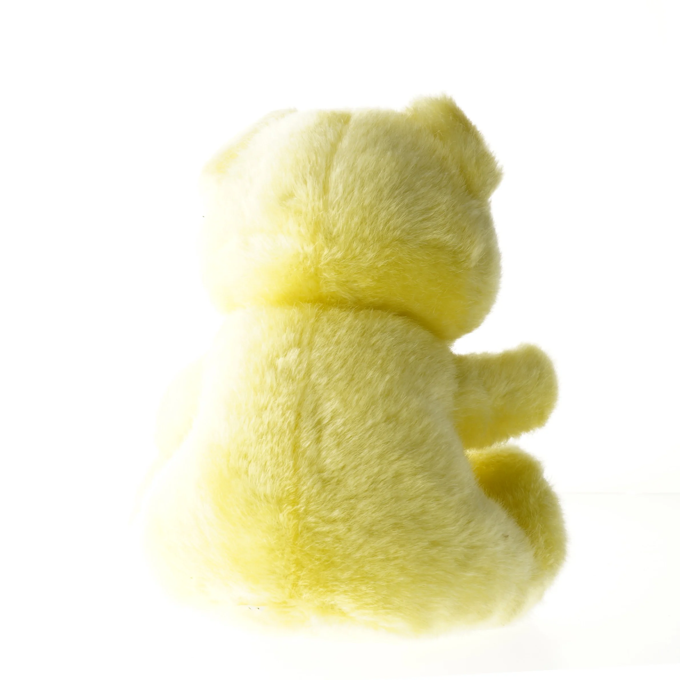 Bamsebamse med farvede detaljer (str. 26 cm)