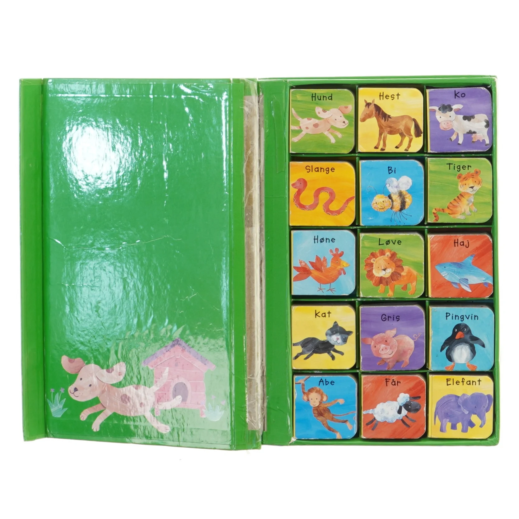 Min Dyreverden Børnebog fra Rebus af Louise Ulrich Olsen (str. 26x18,5 cm) (Bog)