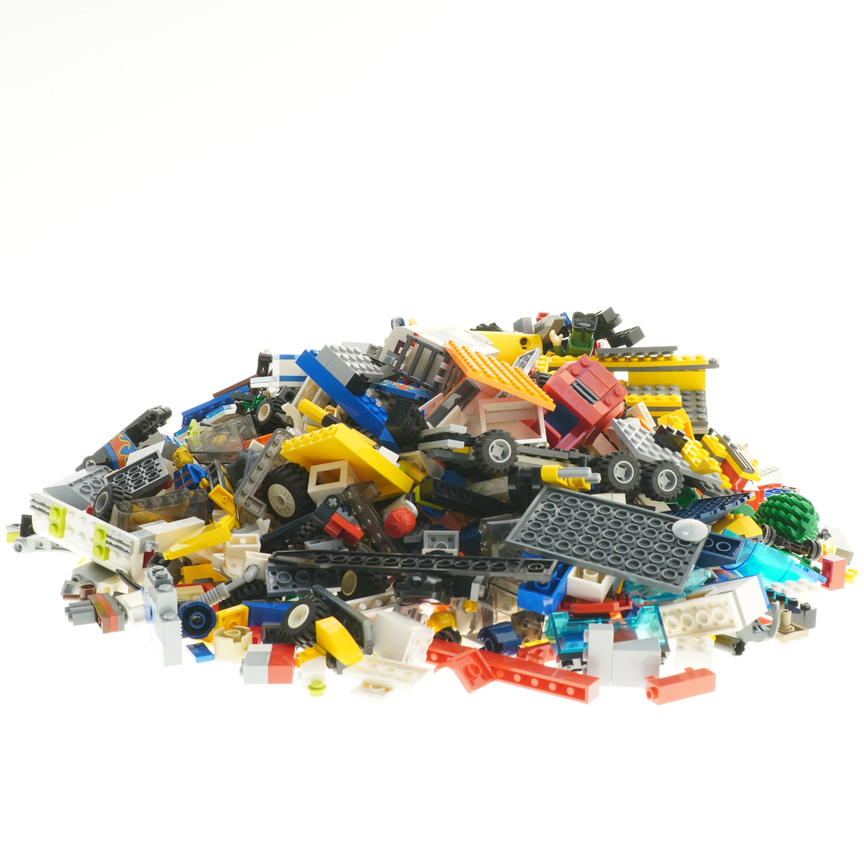 Brugt LEGO klodser samling fra Lego (str. 2,49 kg cm)