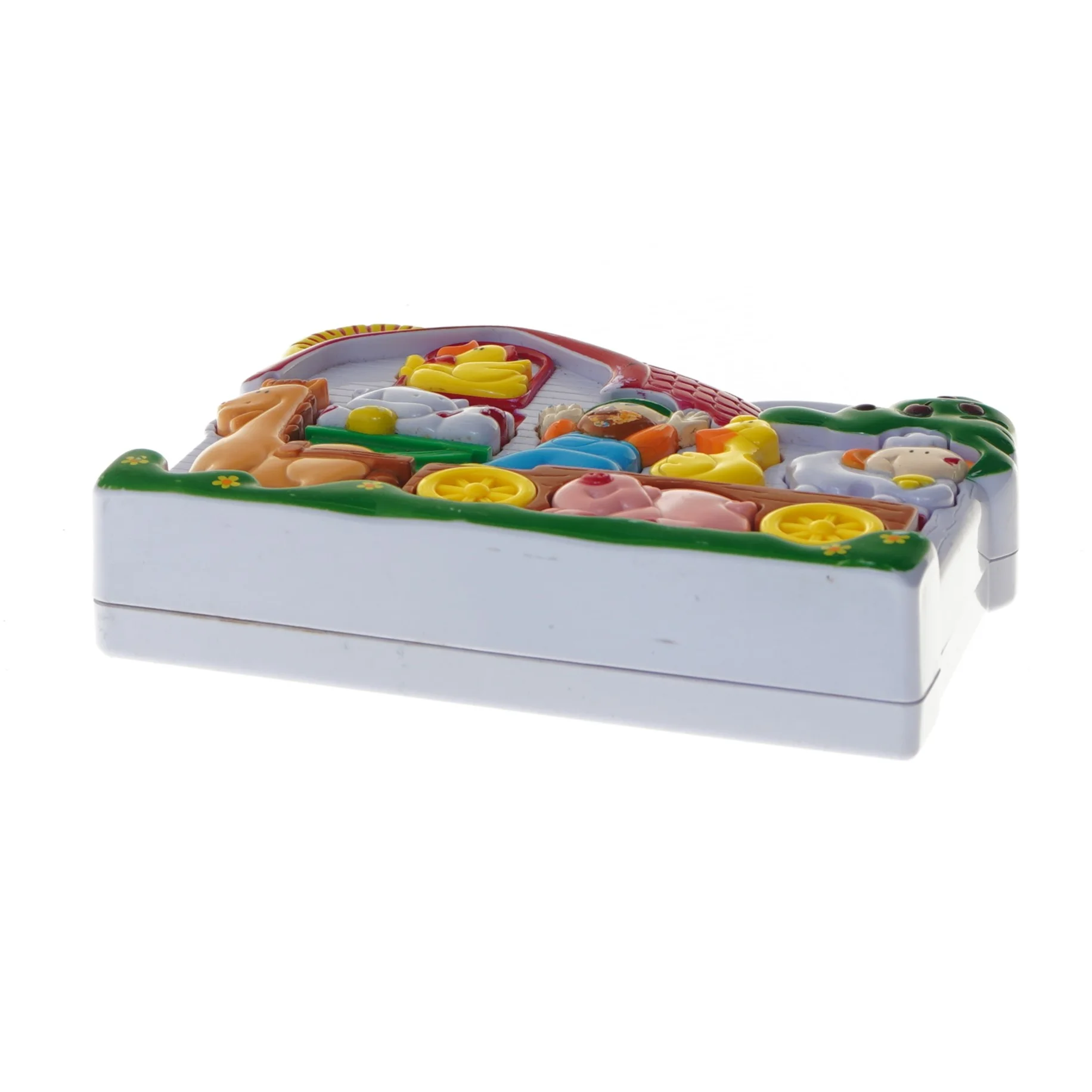 Interaktivt legetøj med bondegårdstema (str. 21x17,5 cm)