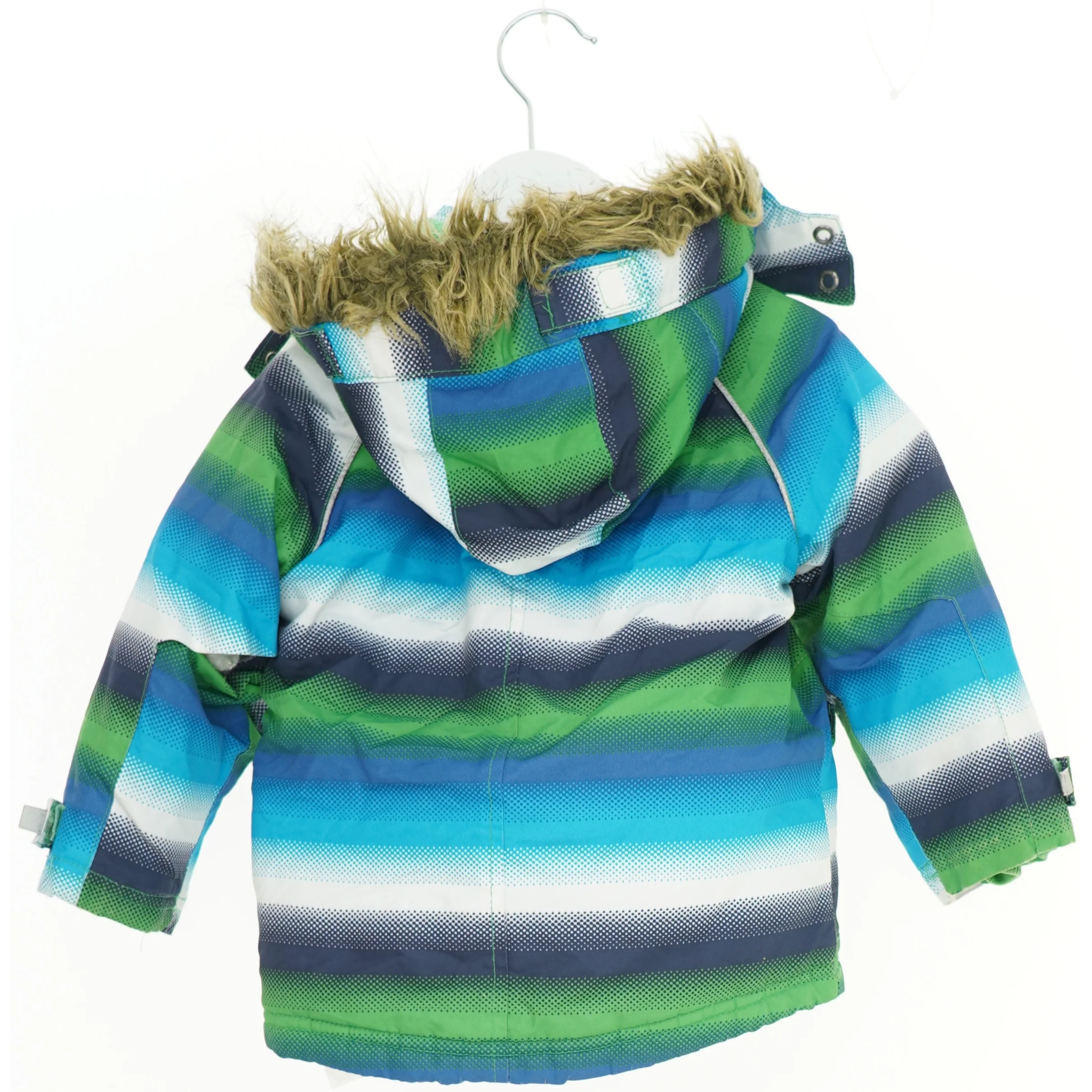 Vinterjakke til børn med hætte fra Name It (str. 80)