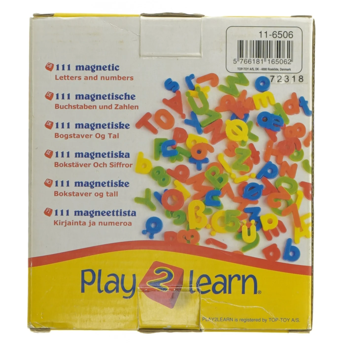 Magnetiske bogstaver og tal fra Play 2 Learn