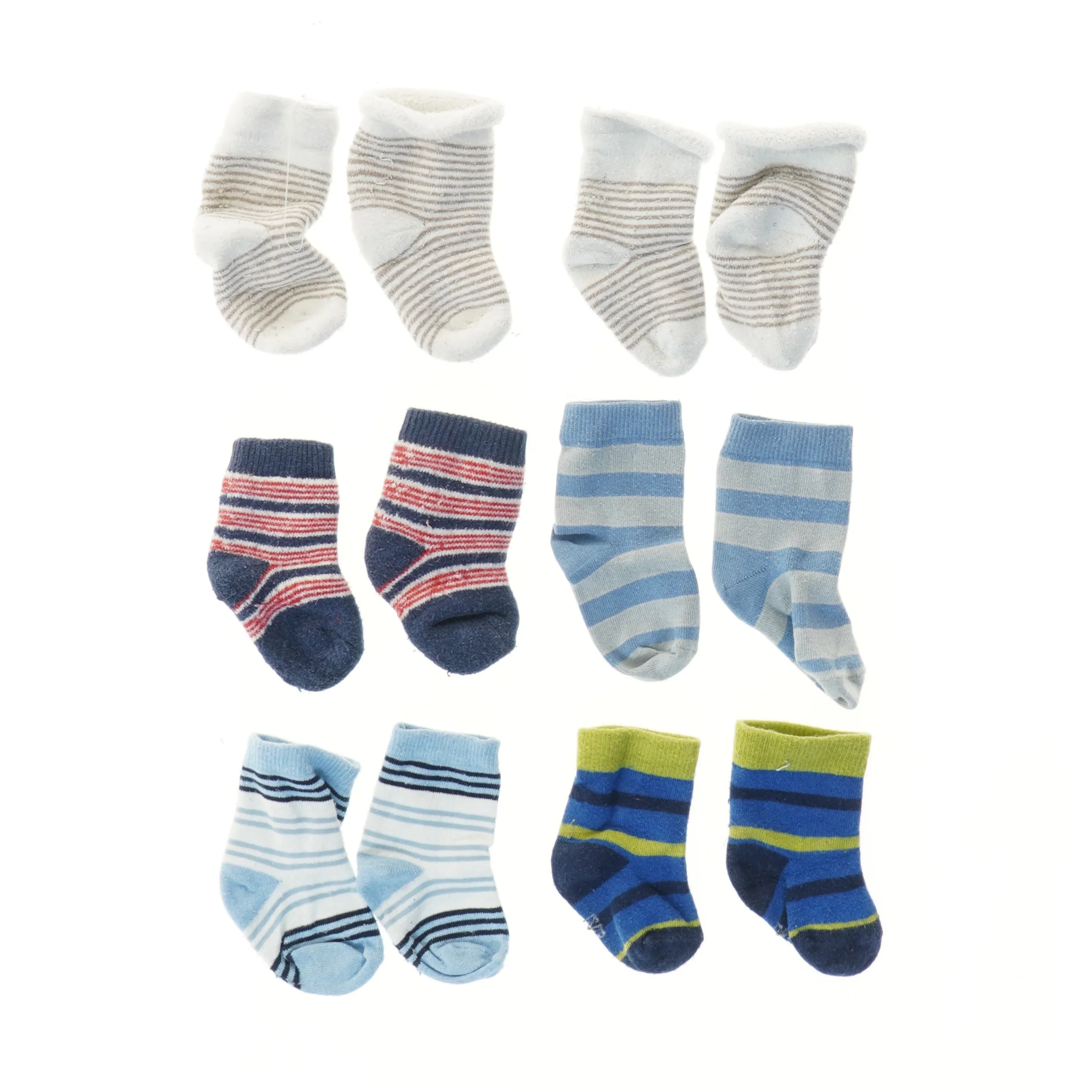 Sæt af babystømper (str. ca. 11 cm)