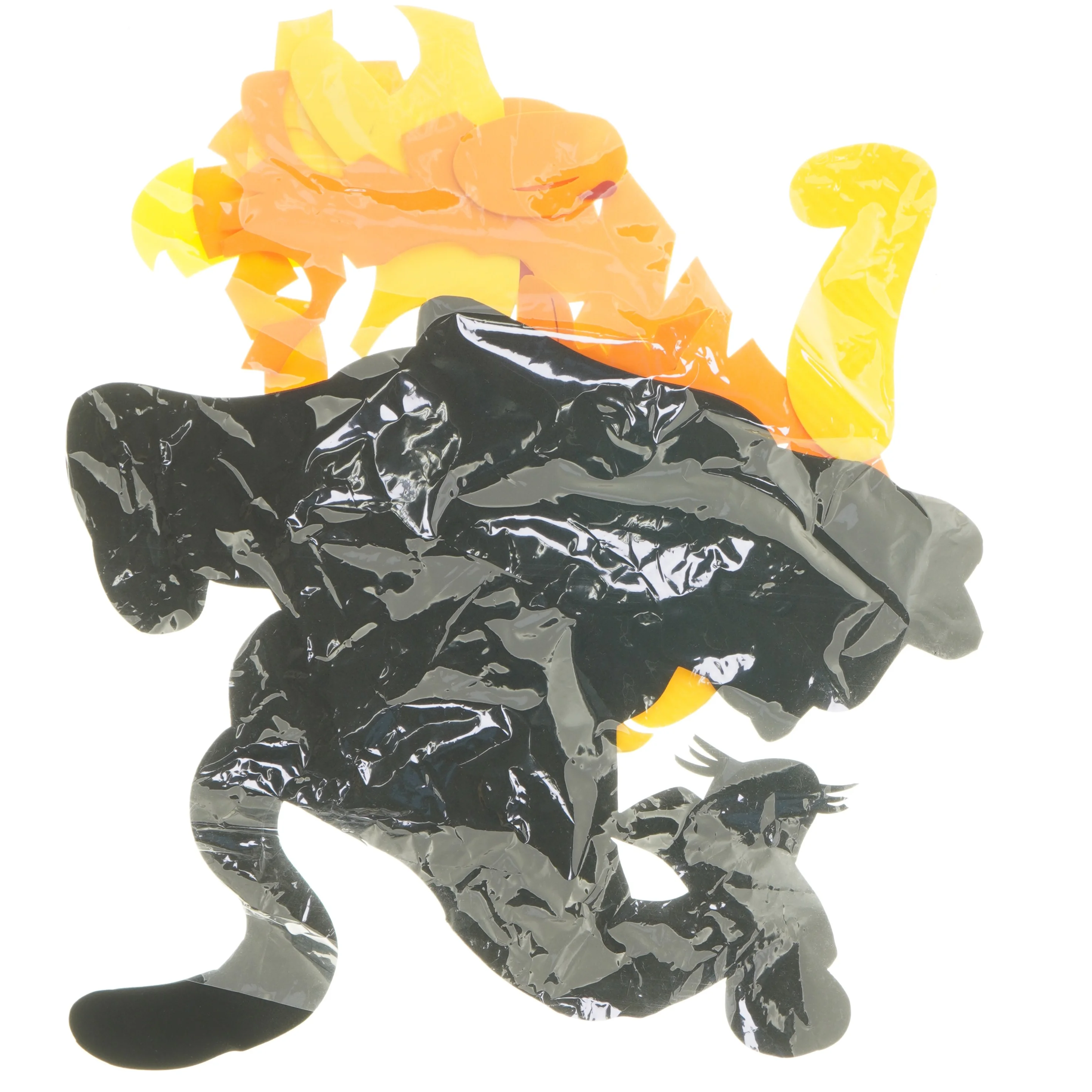 Plastikfigur af tegneseriekarakter