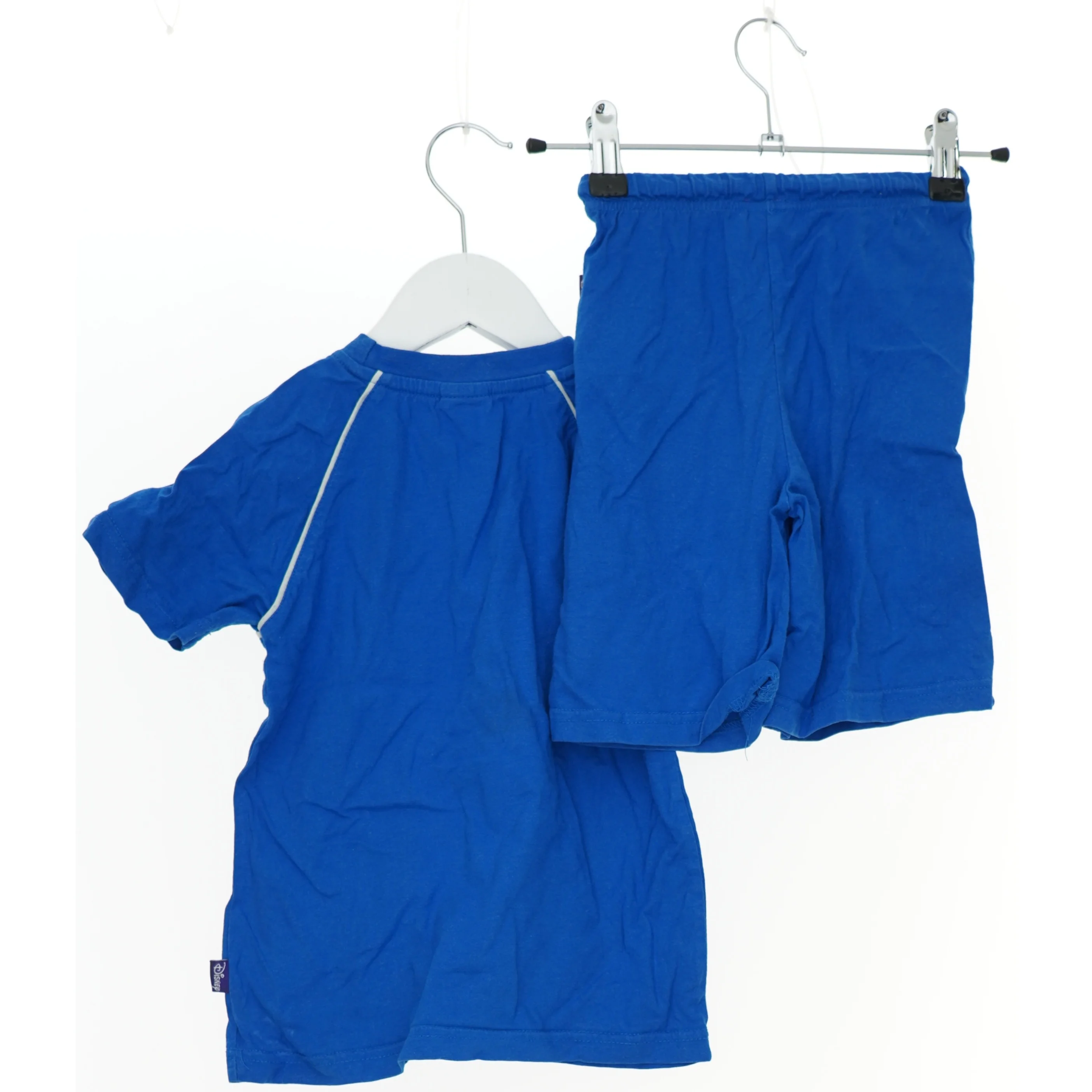 Børnetøj - Blå T-shirt og Shorts sæt med Tiger motiv fra Disney (str. 104)