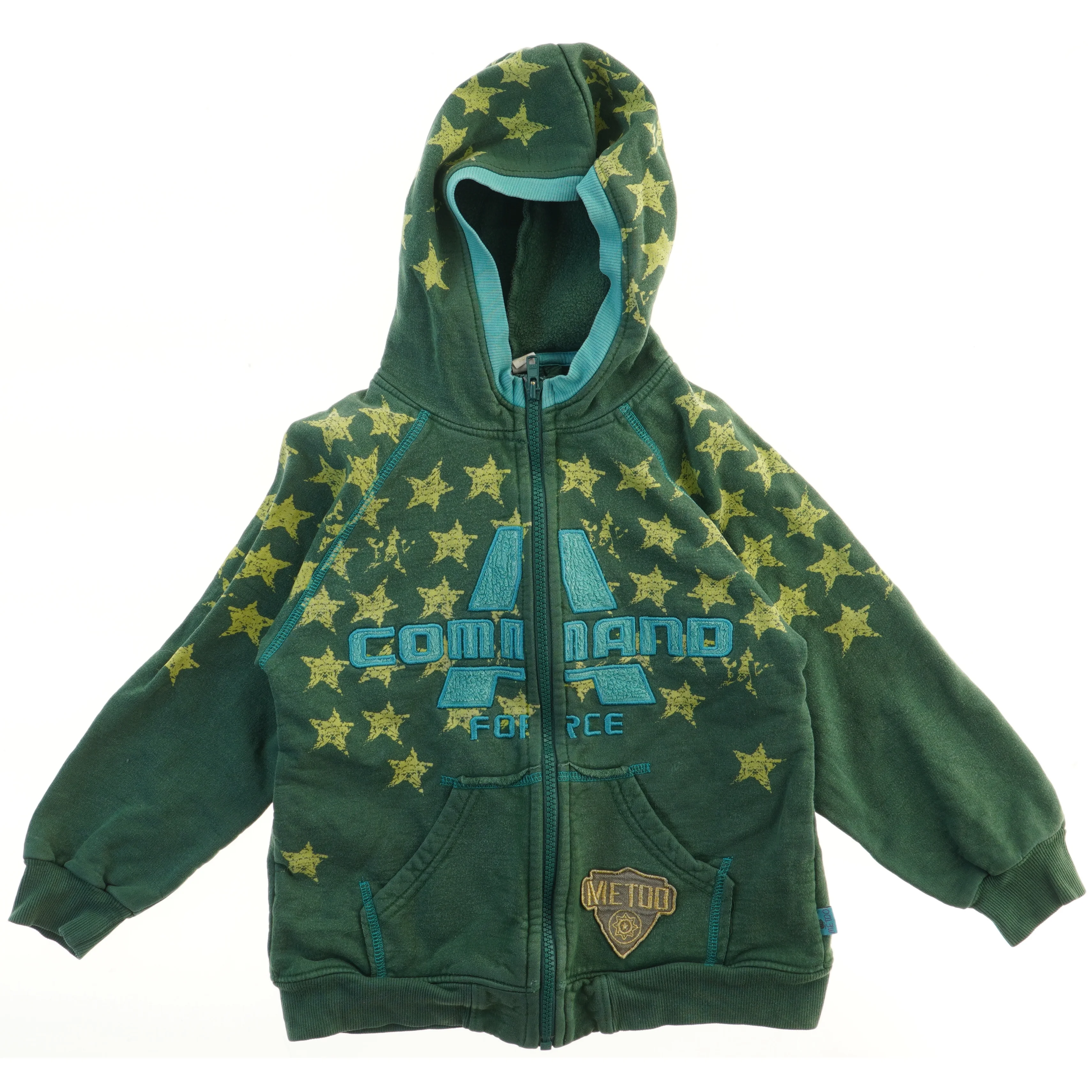 Børne hættetrøje med stjerner fra Me Too (str. 116)