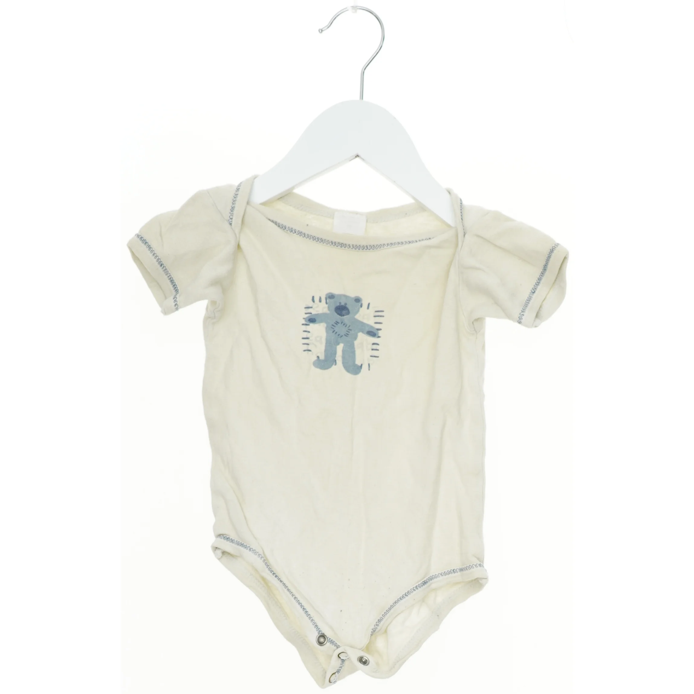 Kortærmet bodystocking med bjørneprint (str.  70 )