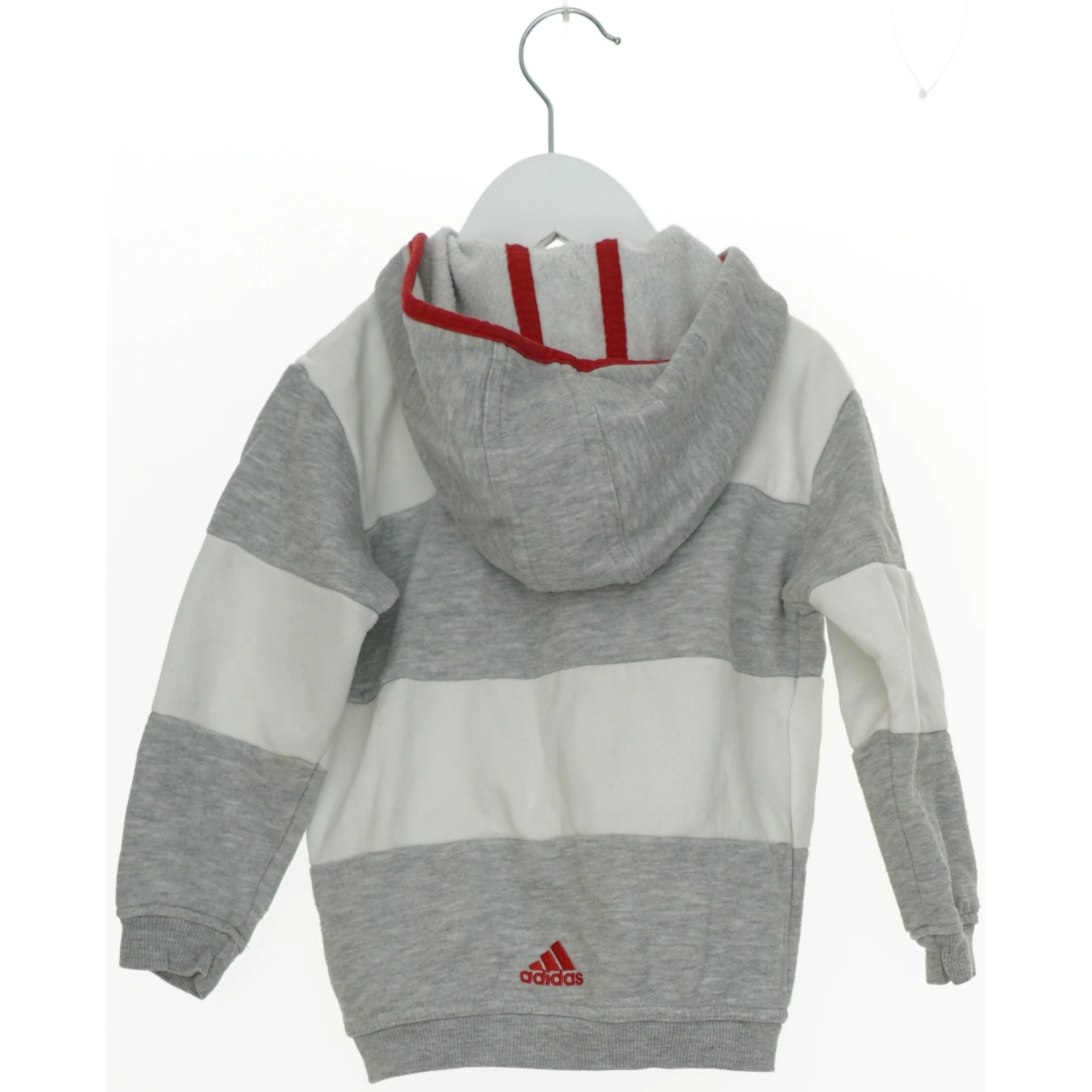 Grå og Hvid Hættetrøje fra Adidas fra Adidas (str. 98)