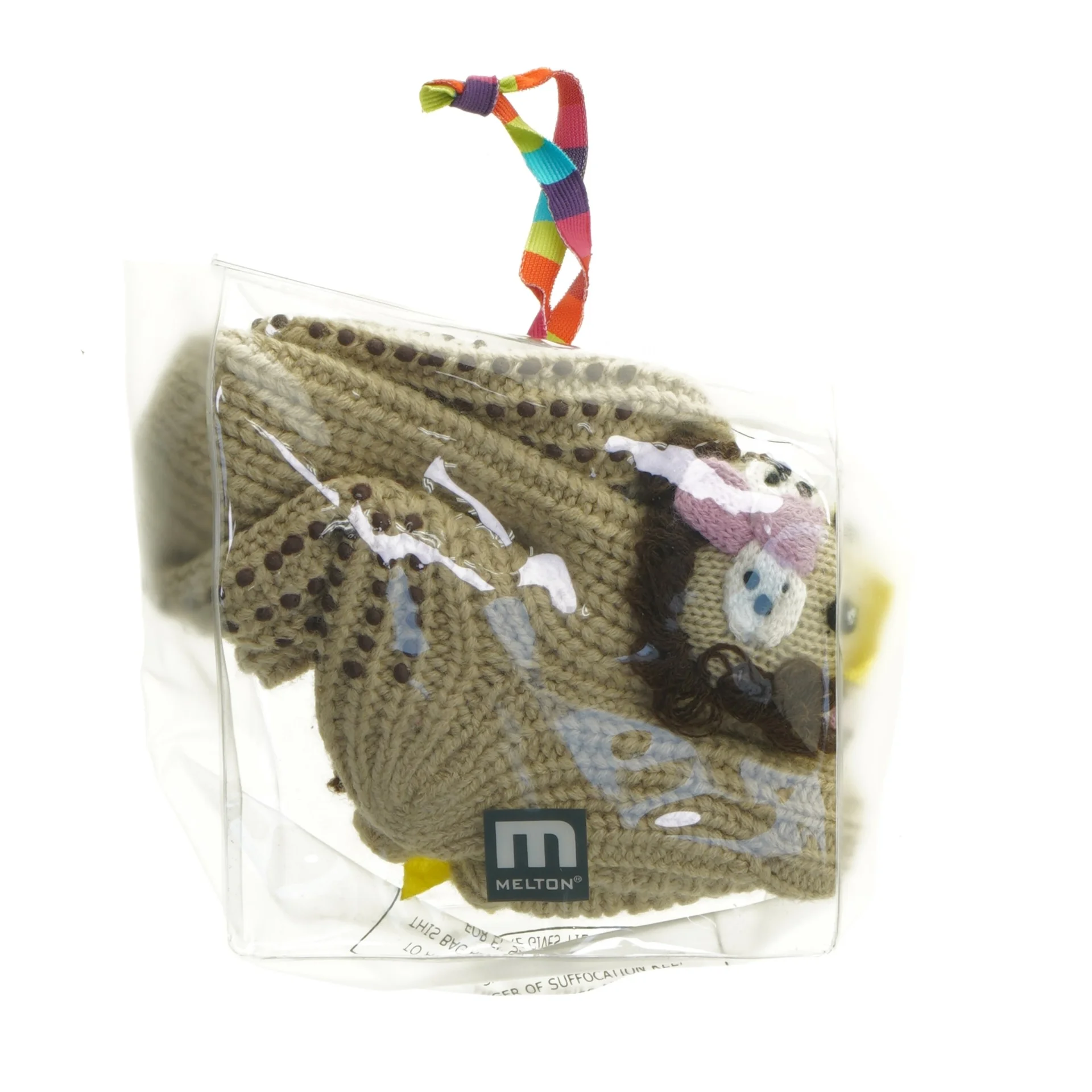 Børnesokker med løvemotiv fra Melton (str. 26-27 )