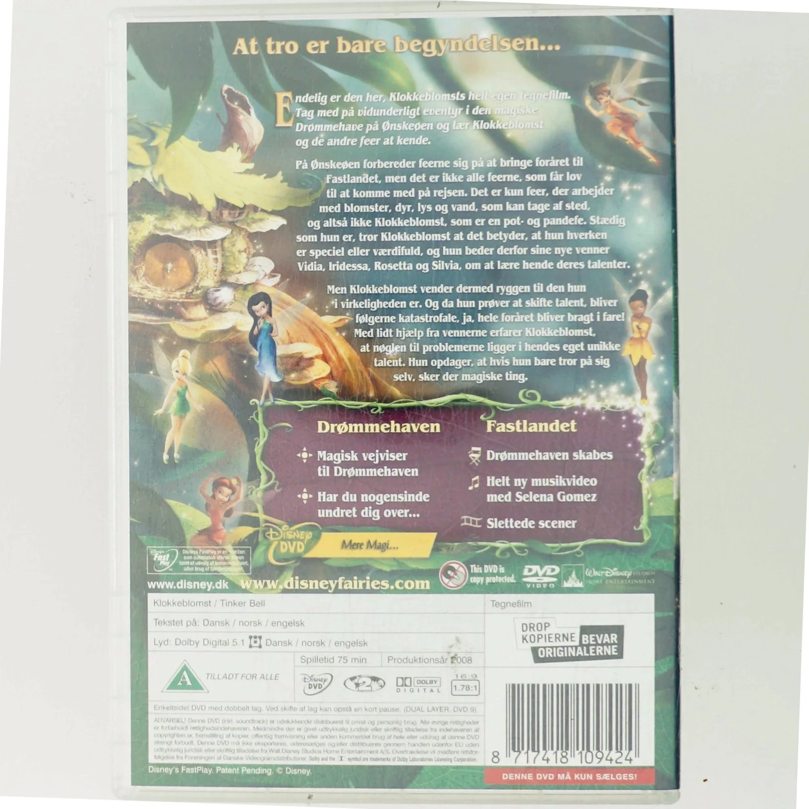 "Disney" med Mae Whitman (DVD)