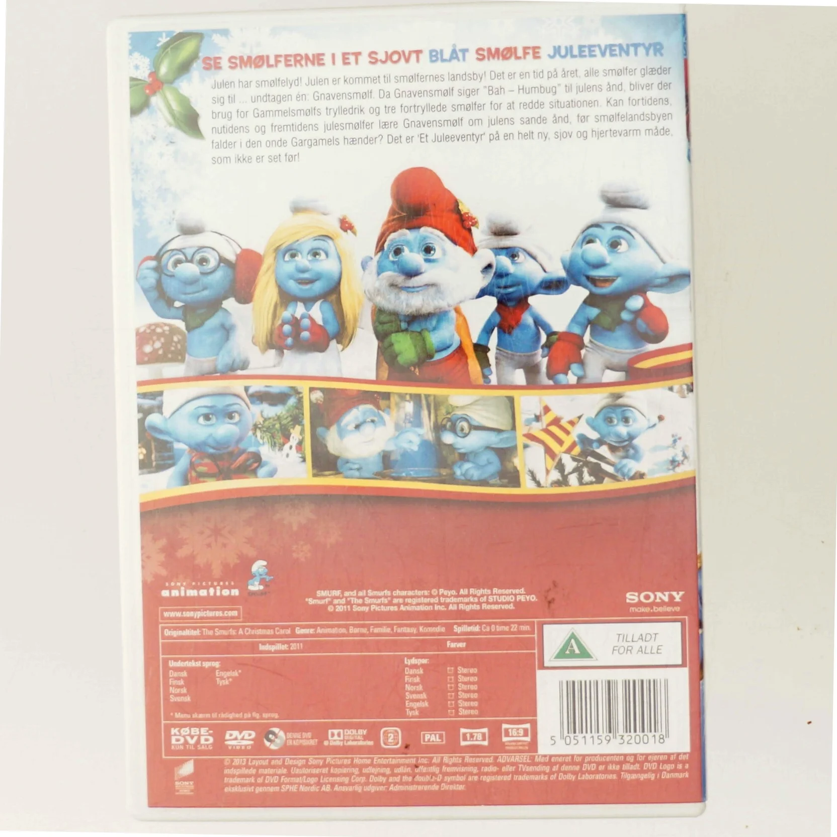 Smølferne - Juleeventyr med Studio Peyo (DVD)