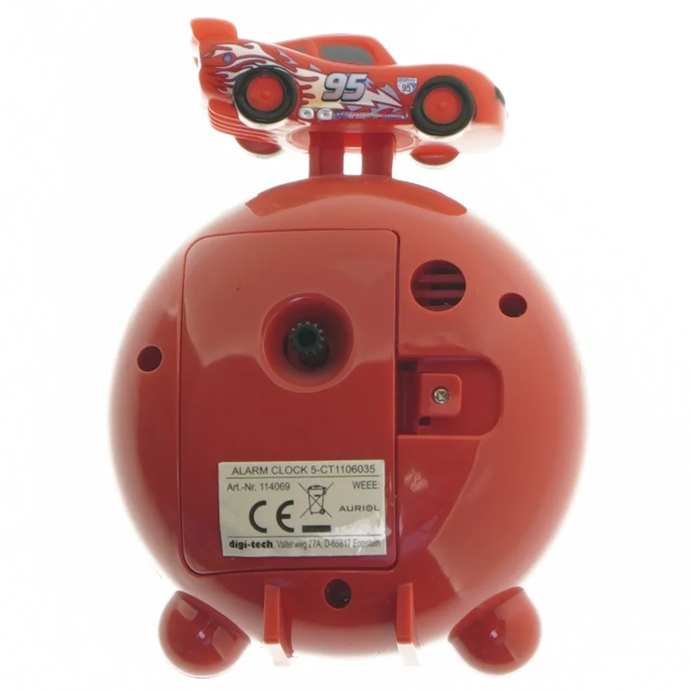 Disney Cars vækkeur (str. Ø 9 cm)