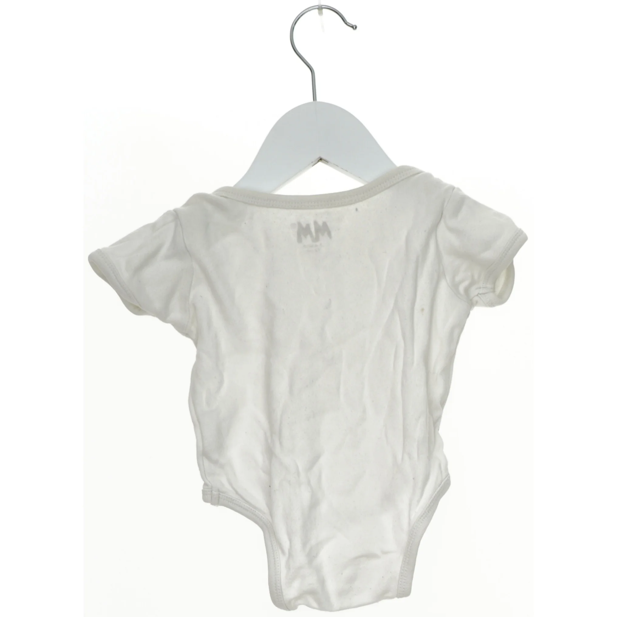 Hvid kortærmet bodystocking fra Mads & Mette (str. 62)