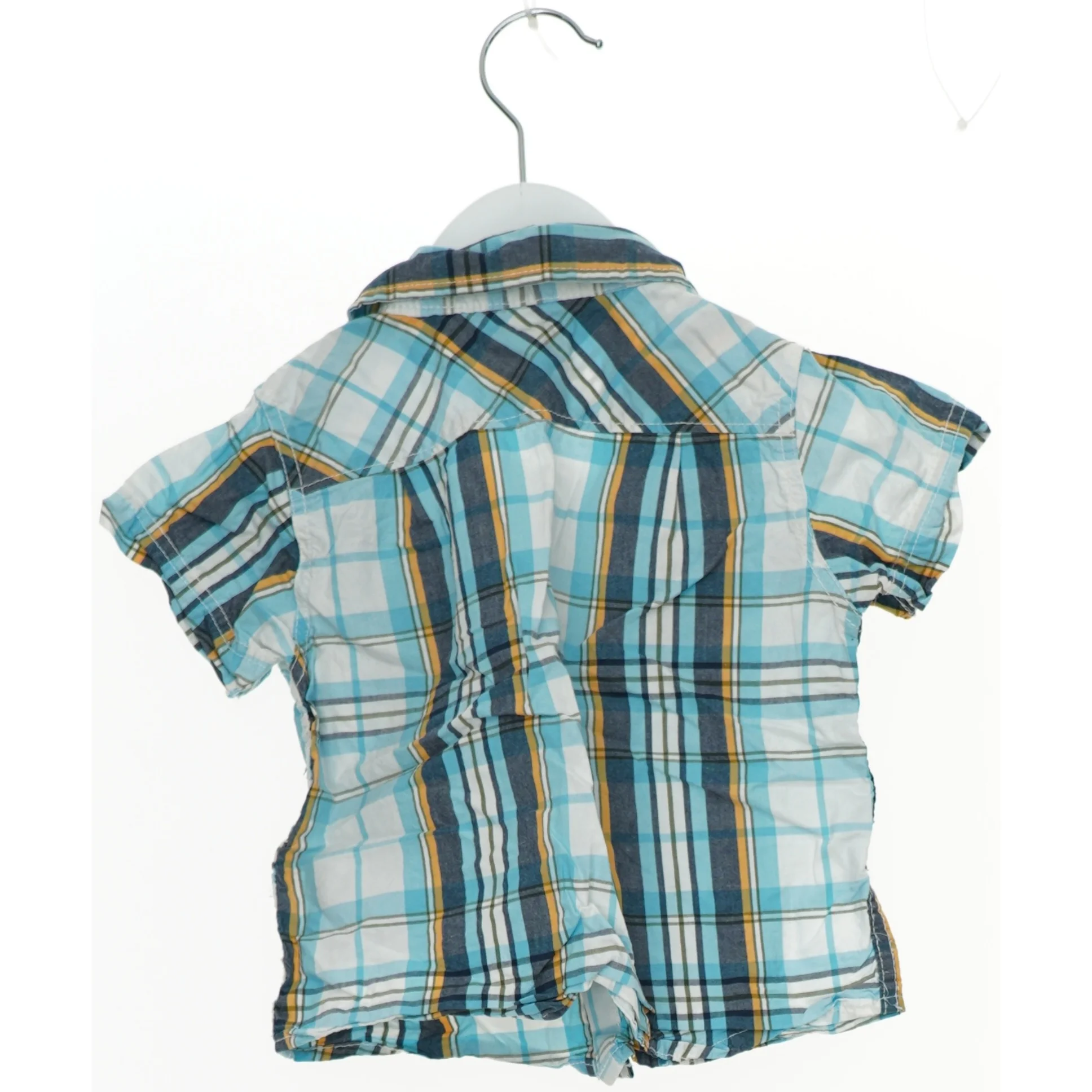 Kortærmet skjorte med tern fra L.O.G.G (str. 74)