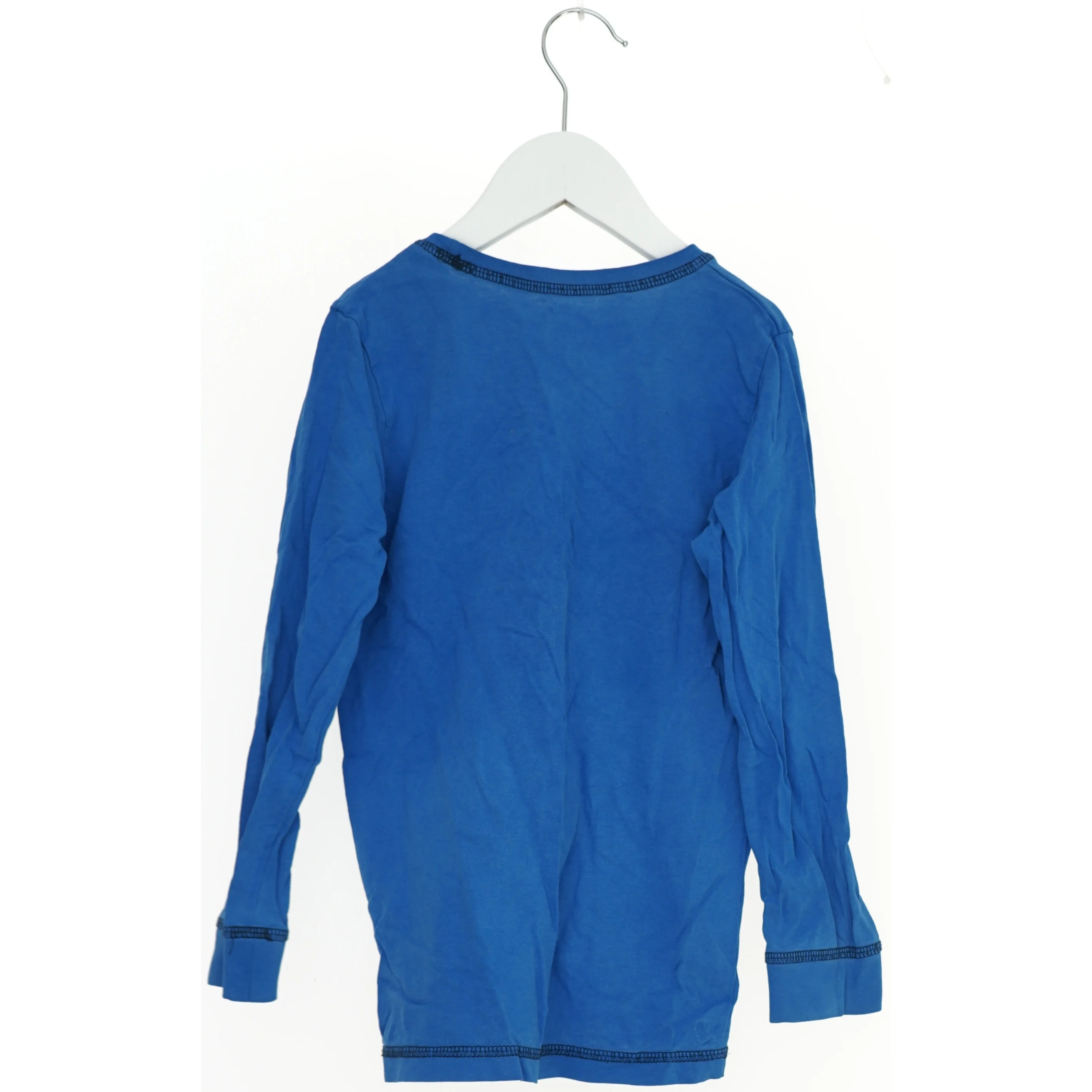 Langærmet bluse med dinosaur grafik fra Mads & Mette (str. 128)