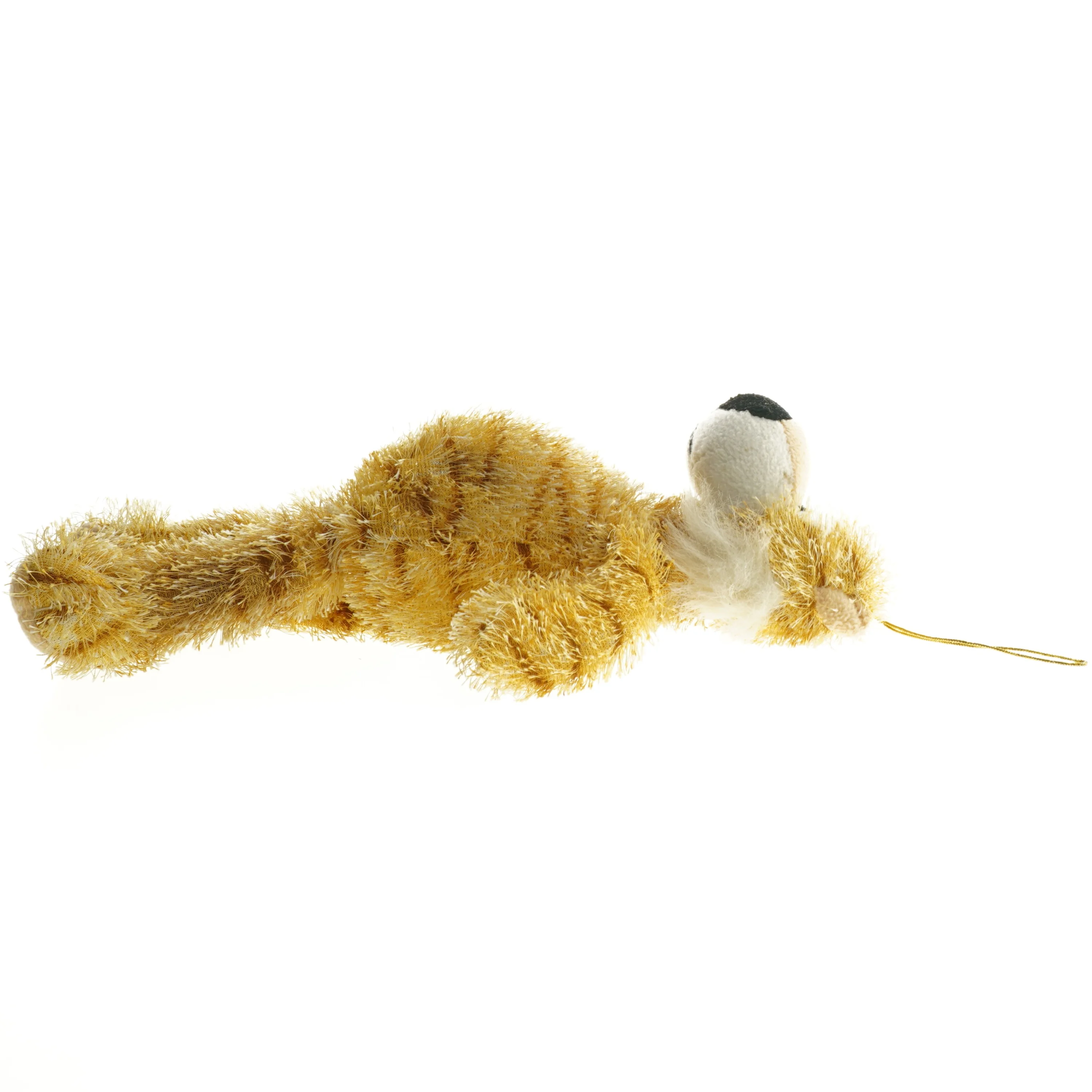 Gul tøjbamse (str. 34 cm)