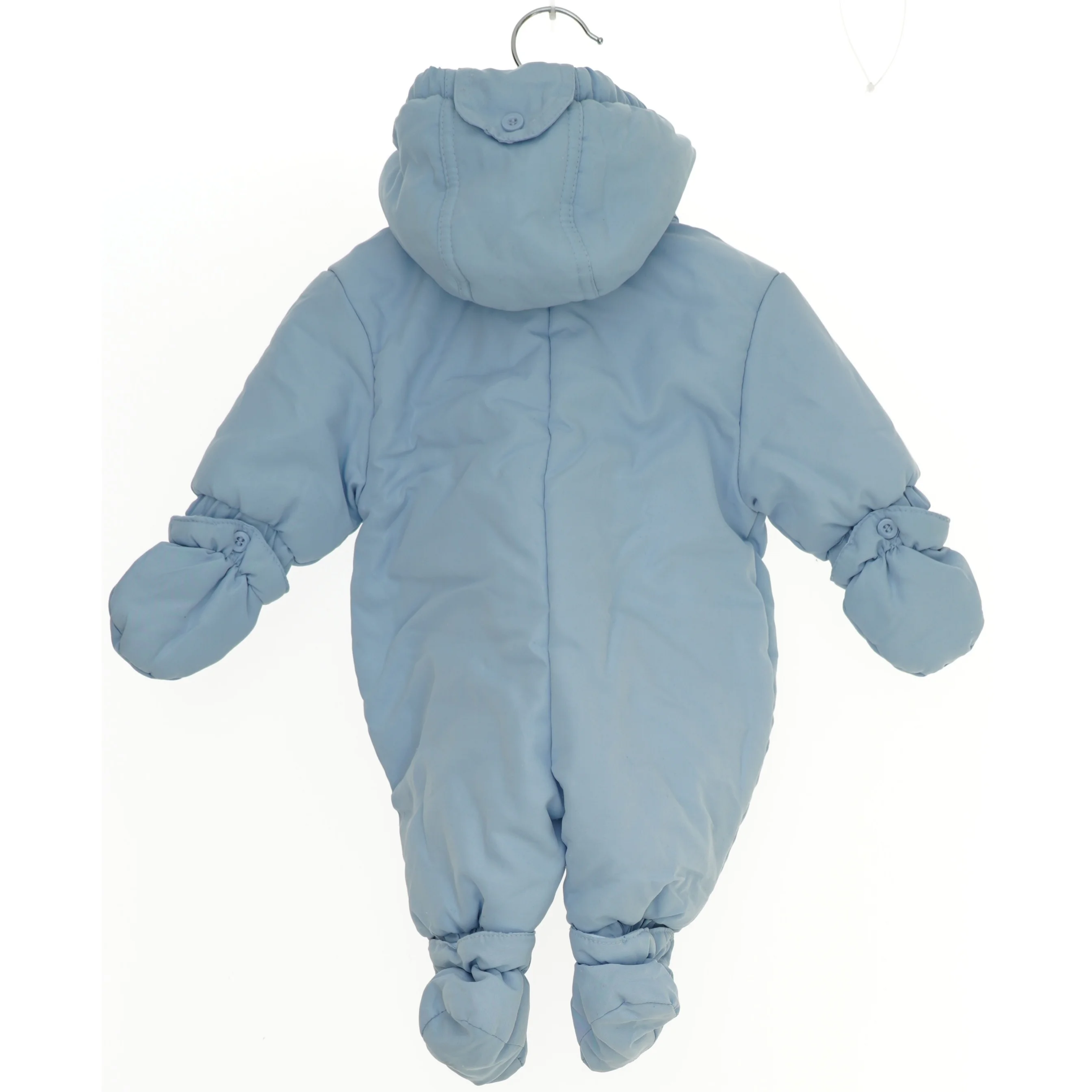 Helt blå termodragt med hundemotiv (str. 62)