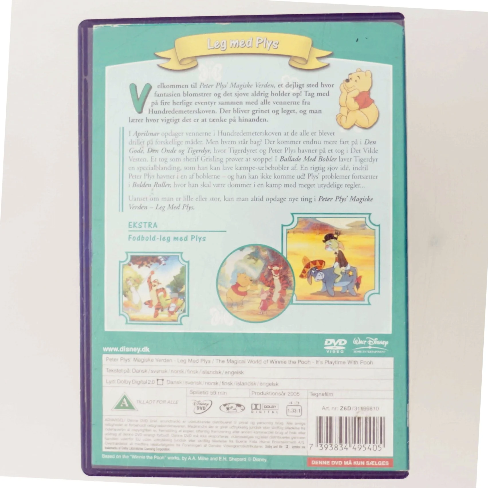 Peter Plys' Magiske Verden: Leg Med Plys (DVD)