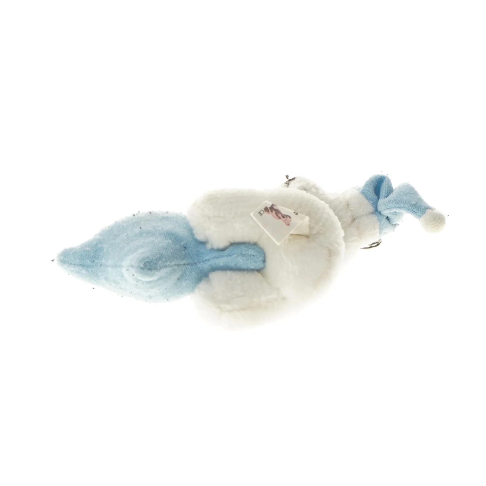 Bamse nøglering med blå stjerne fra House Of Teddy (str. 15x11 cm)