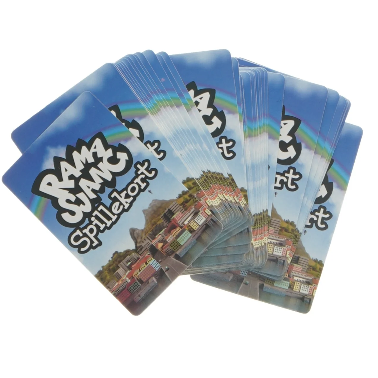 Ramasjang spillekort fra DR (str. 9x6 cm)