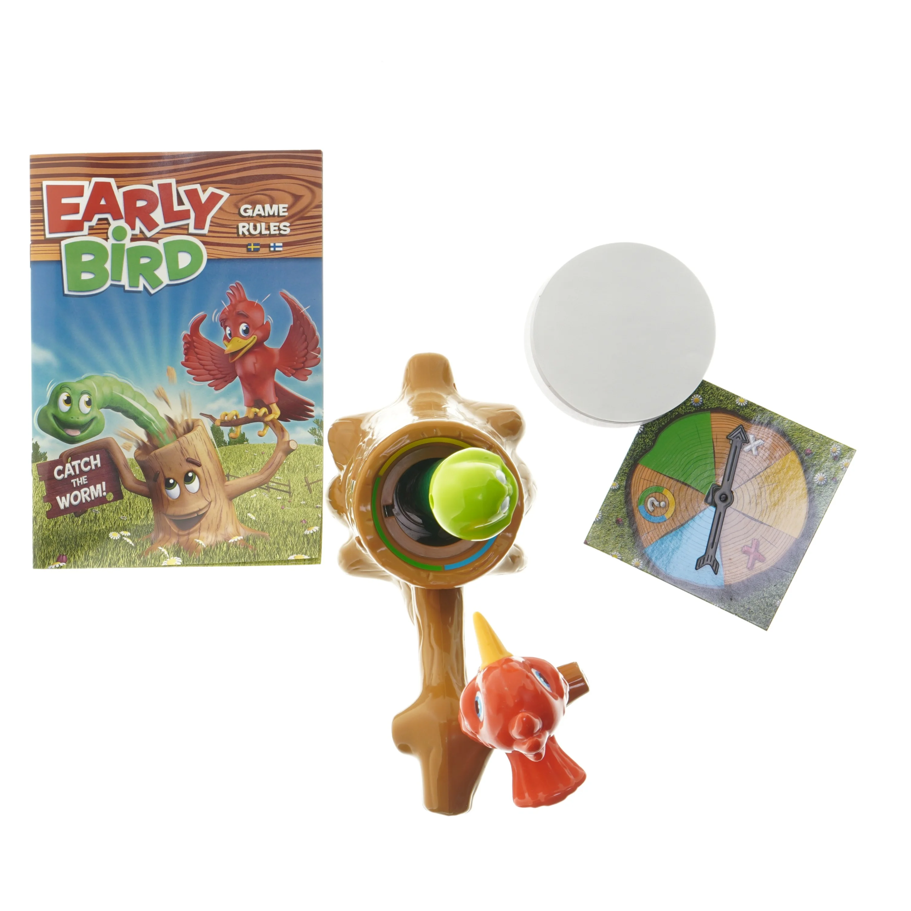 Early Bird Catch The Worm spil (str. 27x27 cm)