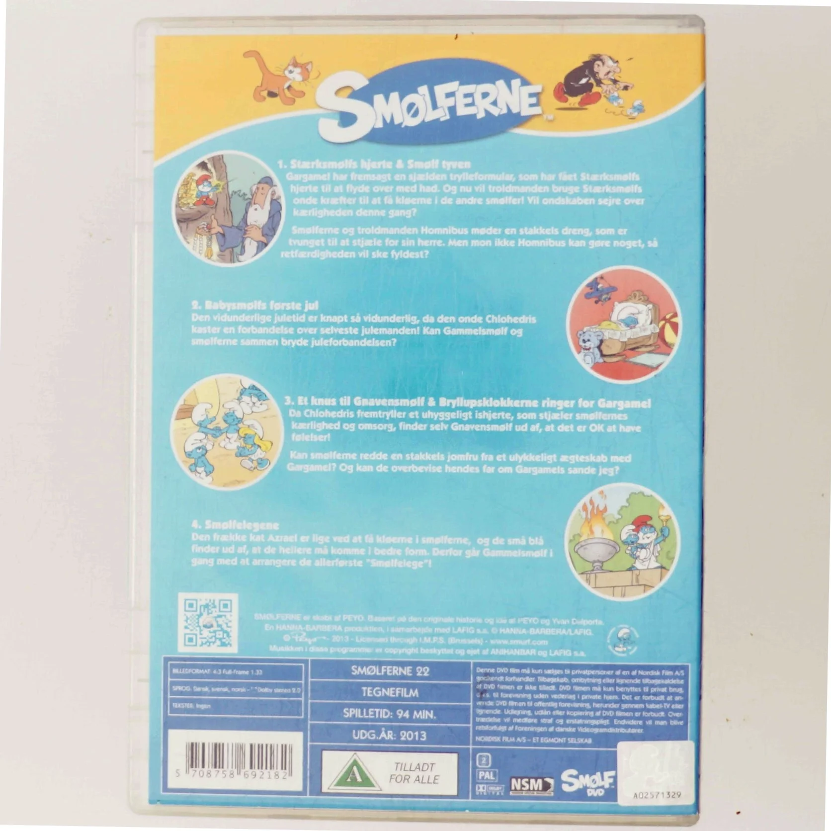 Smølfelegene (DVD)