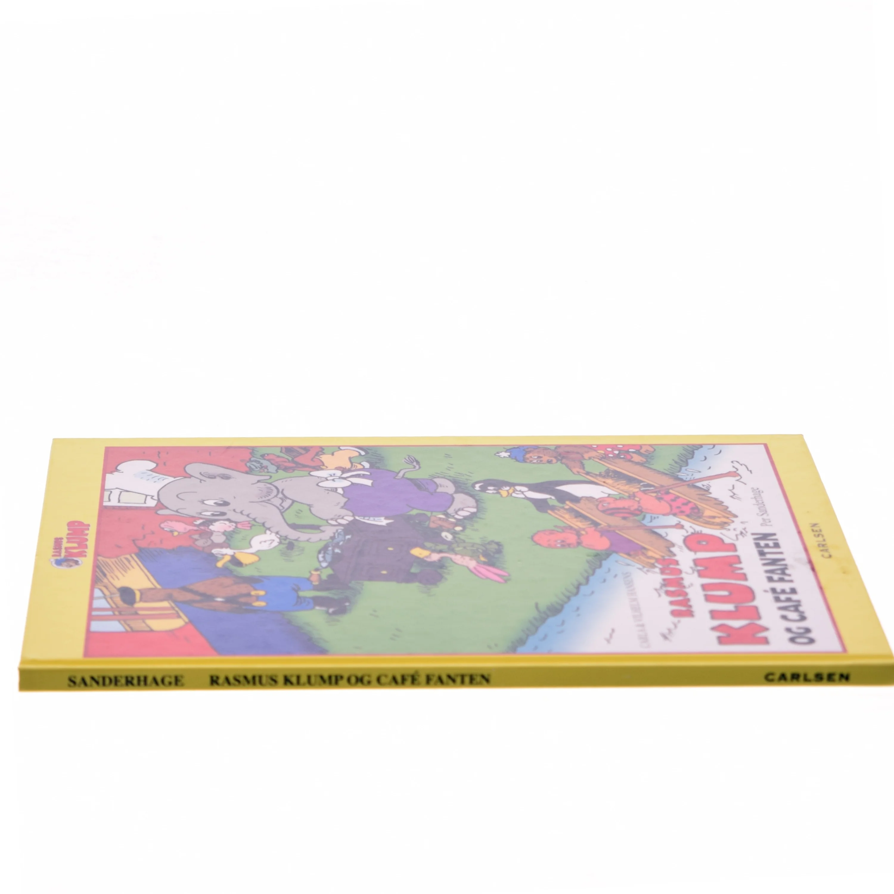 Rasmus Klump og Café Fanten af Carla & Vilhelm Hansen (Bog)