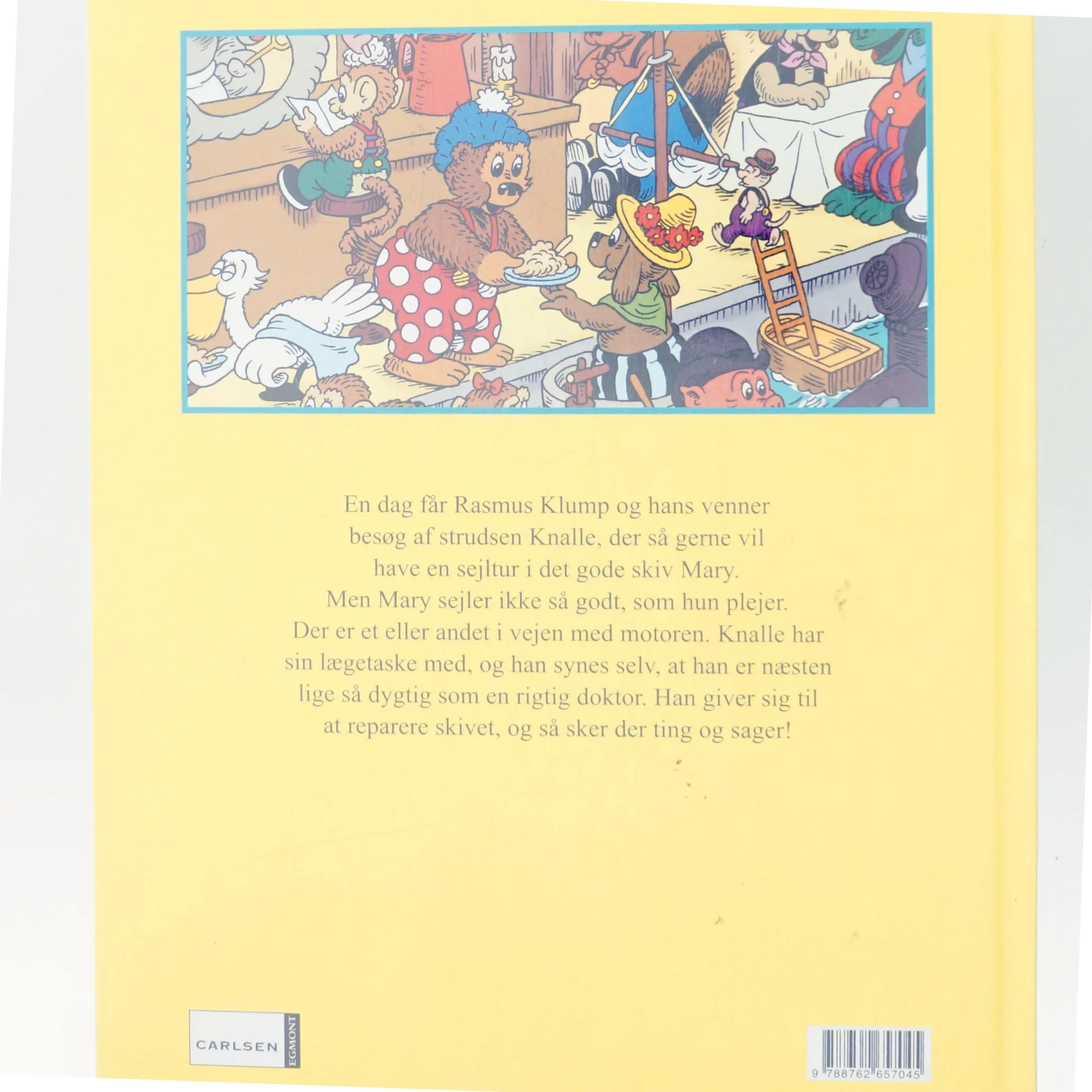 Rasmus Klump og Café Fanten af Carla & Vilhelm Hansen (Bog)