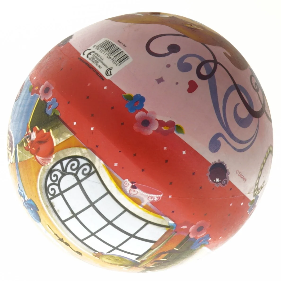 Disney bold med prinsesse motiv fra Disney (str. 17 cm)